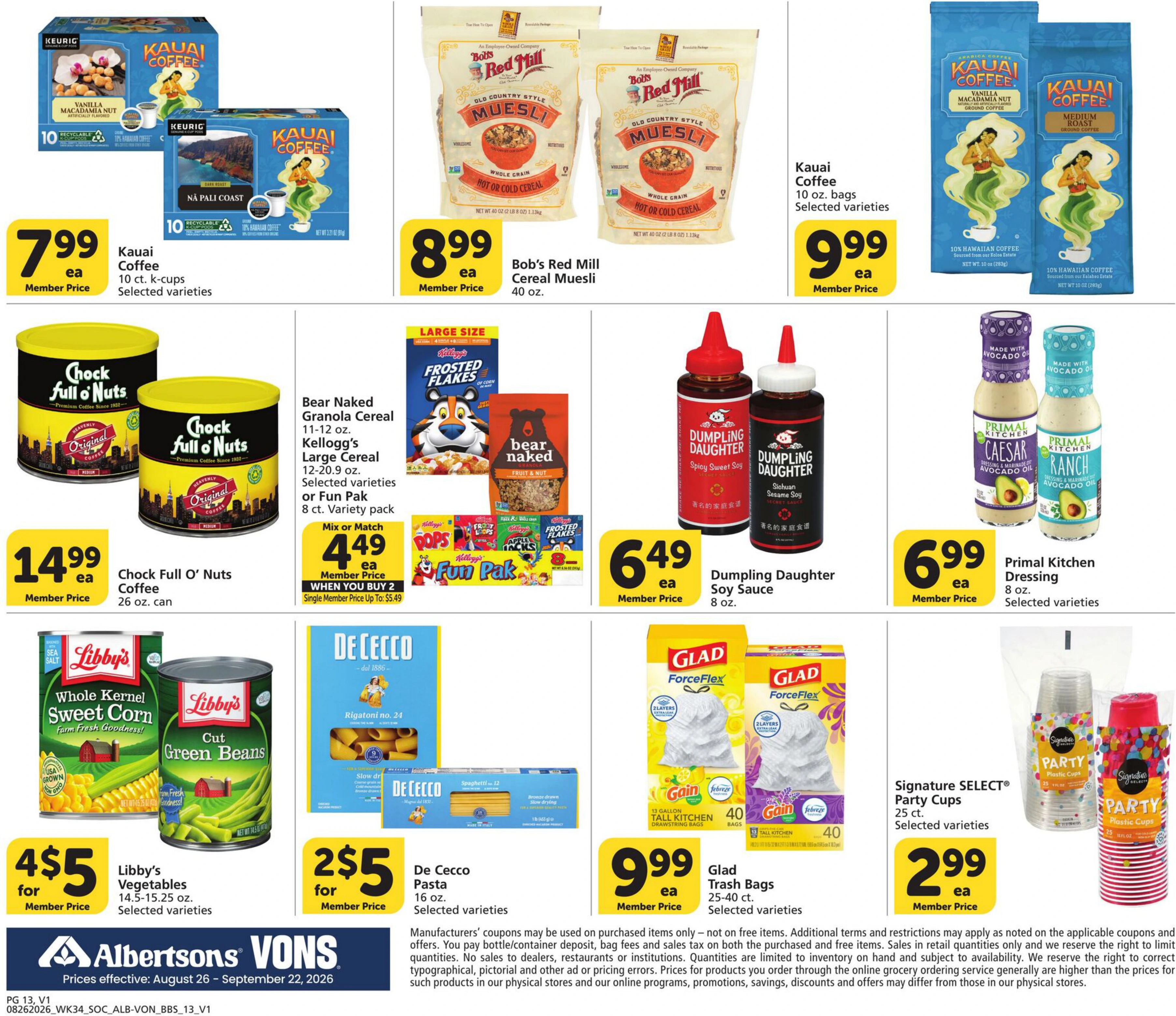 Vons Big Book of Savings - Page 13