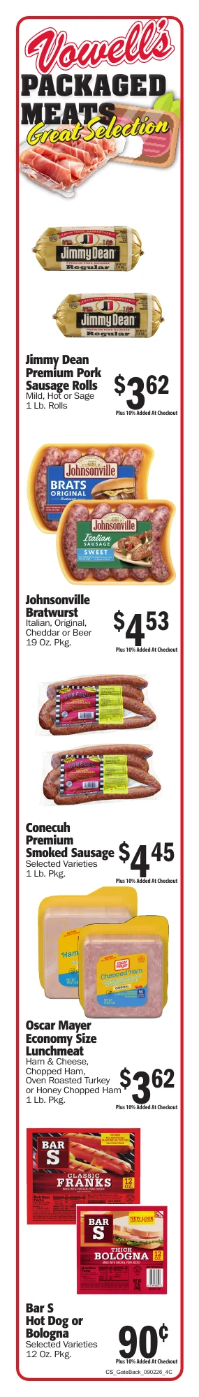 Vowell's CashSaver Weekly Ad - Page 4