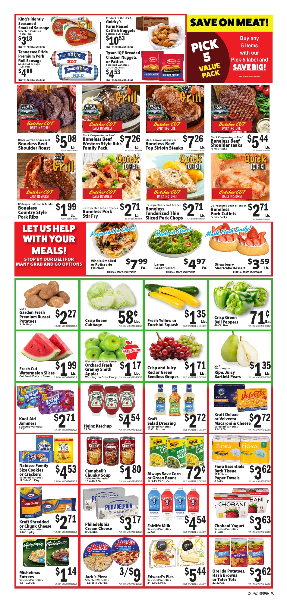 Vowell's CashSaver Weekly Ad - Page 2