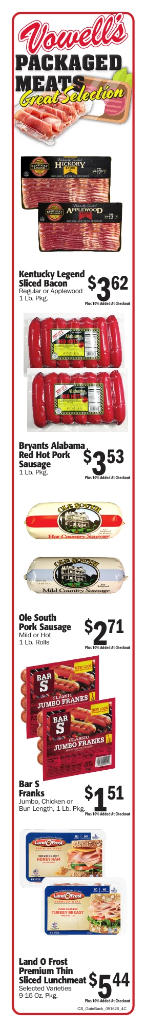 Vowell's CashSaver Weekly Ad - Page 4