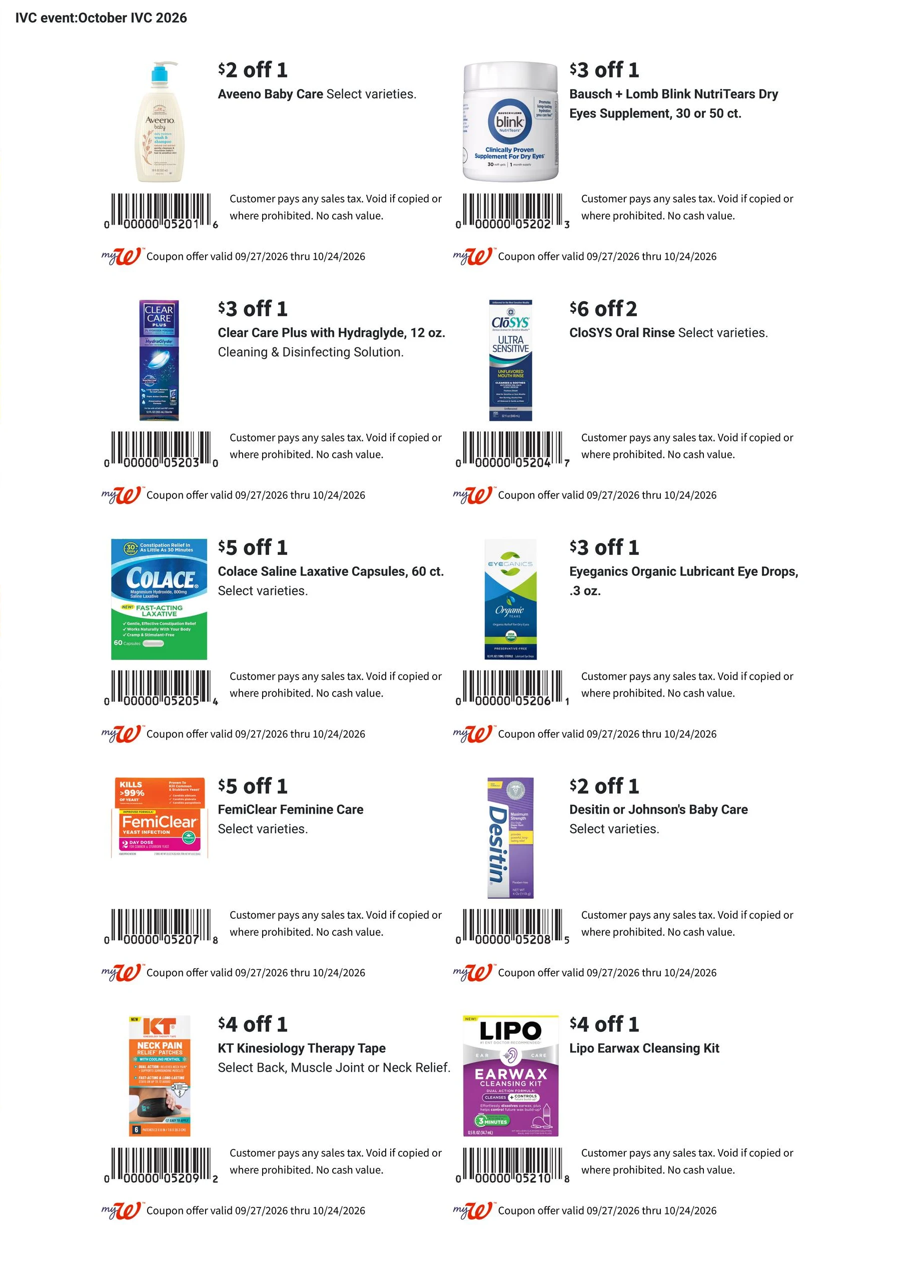 Walgreens October Savings Book - Page 2