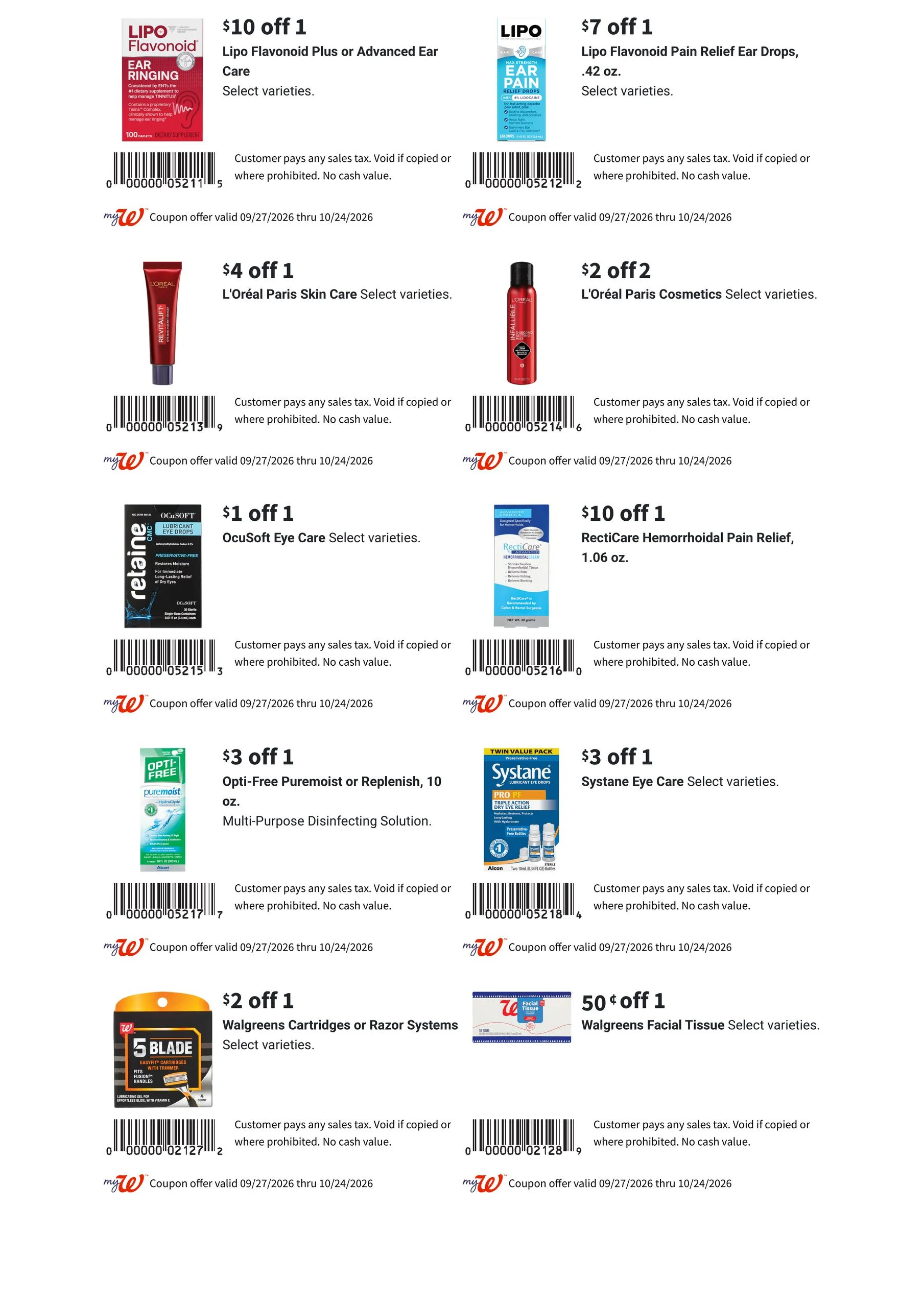 Walgreens October Savings Book - Page 3