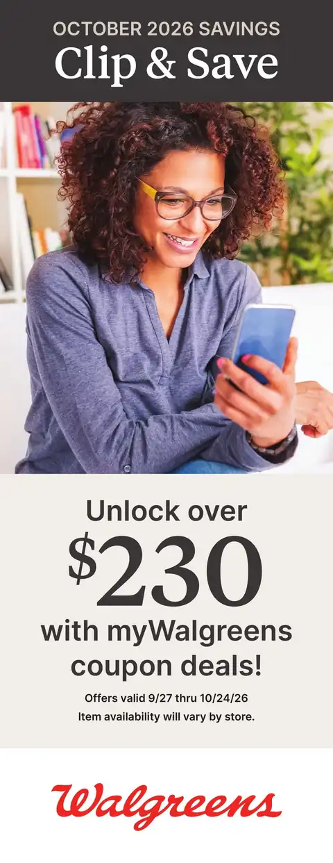 October Savings Book