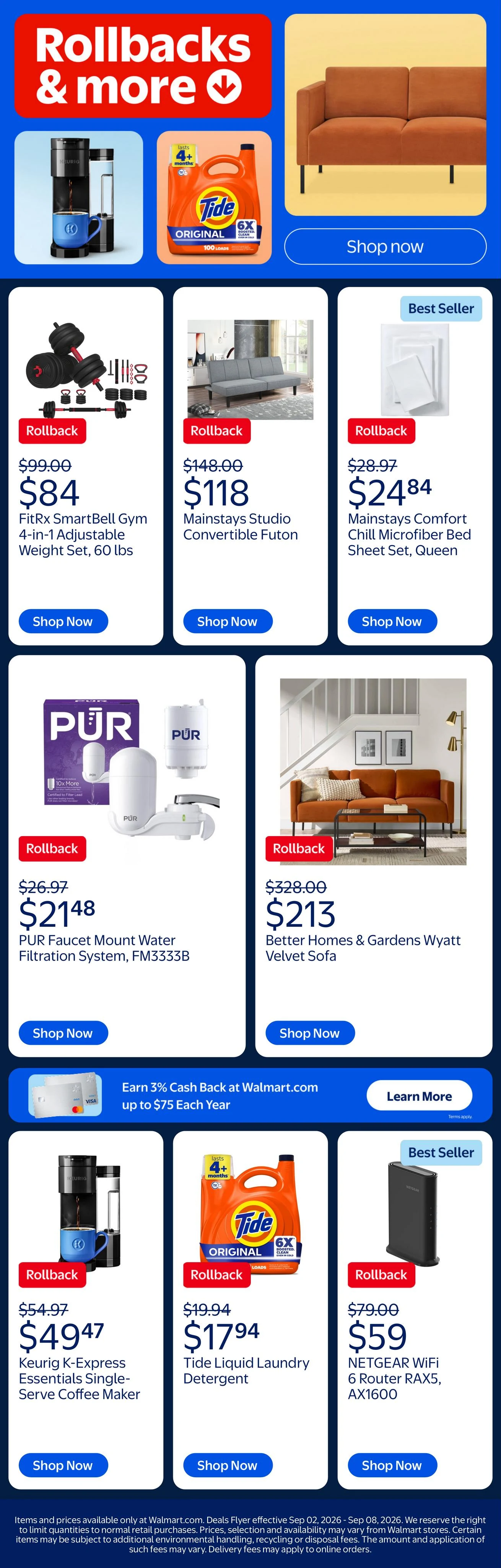 Walmart Flyer - Page 1