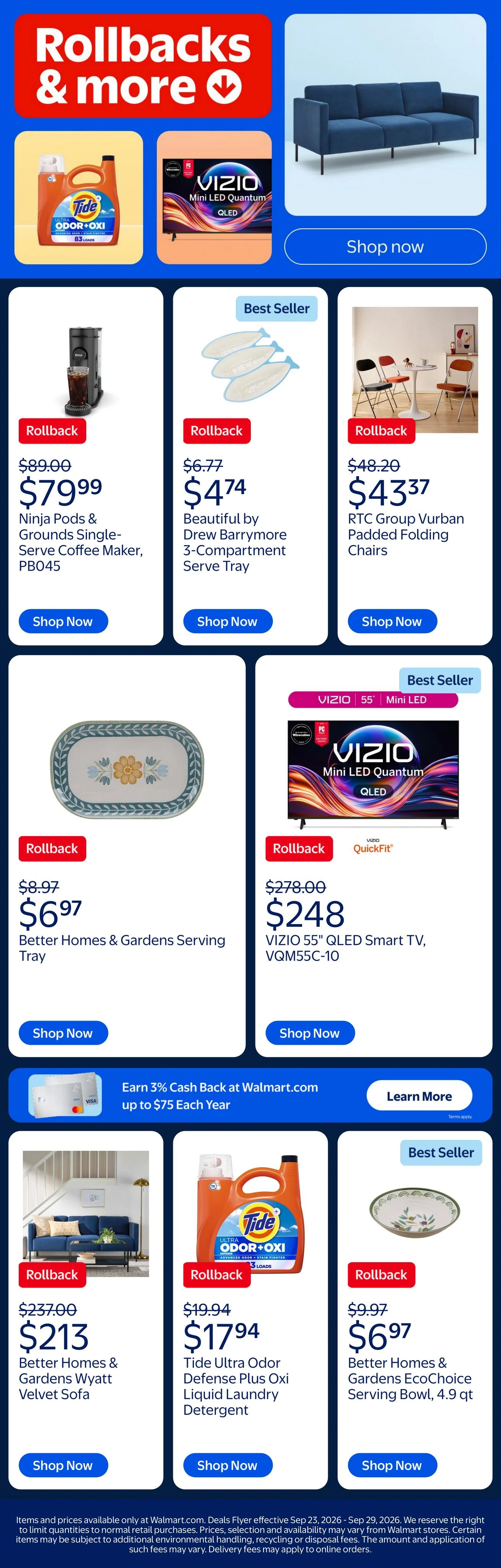 Walmart Flyer - Page 1