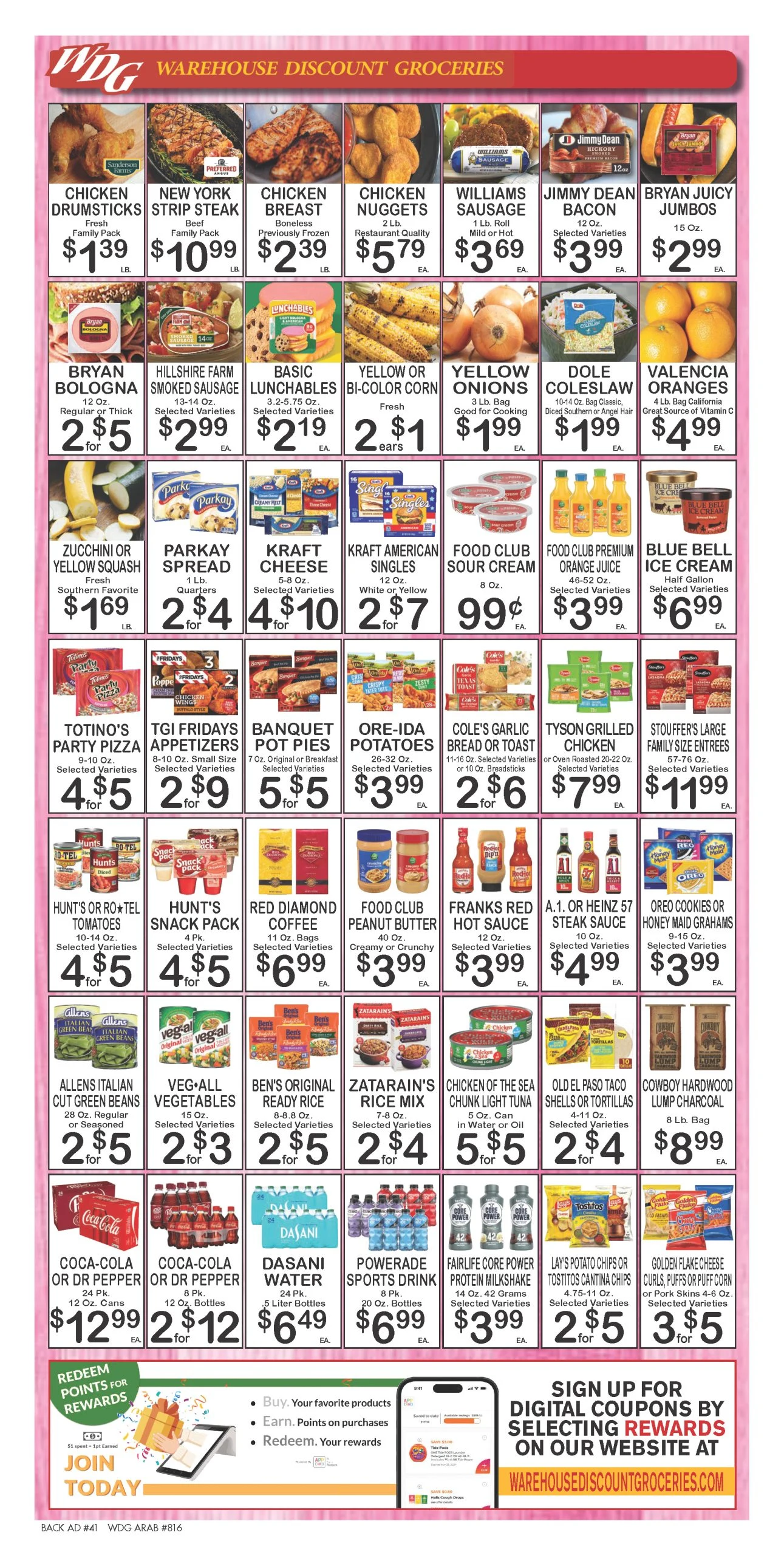 Warehouse Discount Groceries Arab WDG Weekly Ad - Page 2