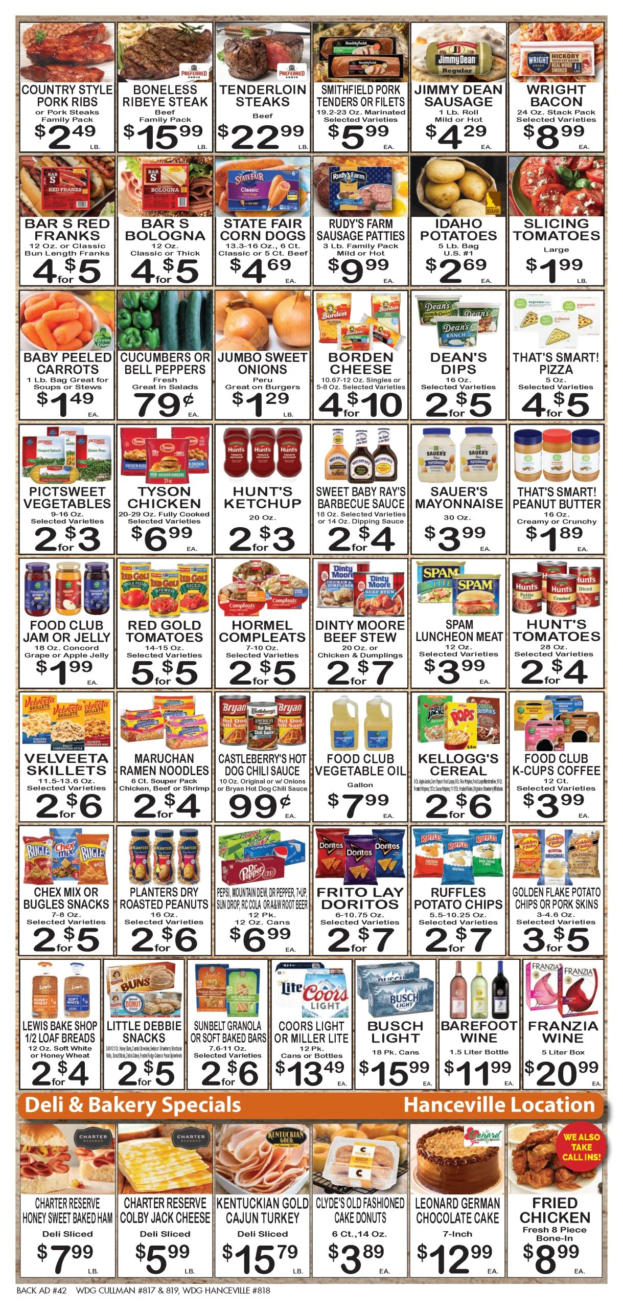 Warehouse Discount Groceries Hanceville WDG Weekly Ad - Page 2