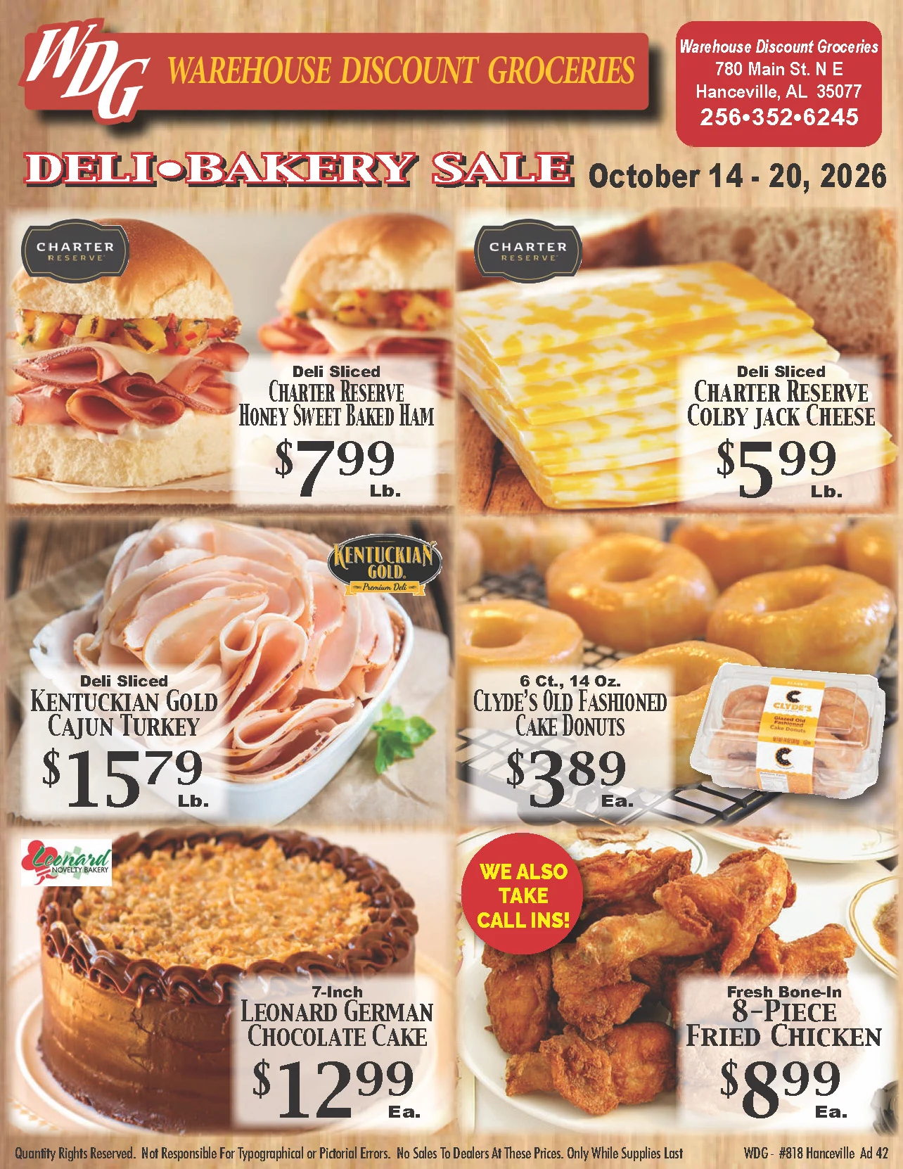 Warehouse Discount Groceries Hanceville WDG Weekly Ad - Page 3