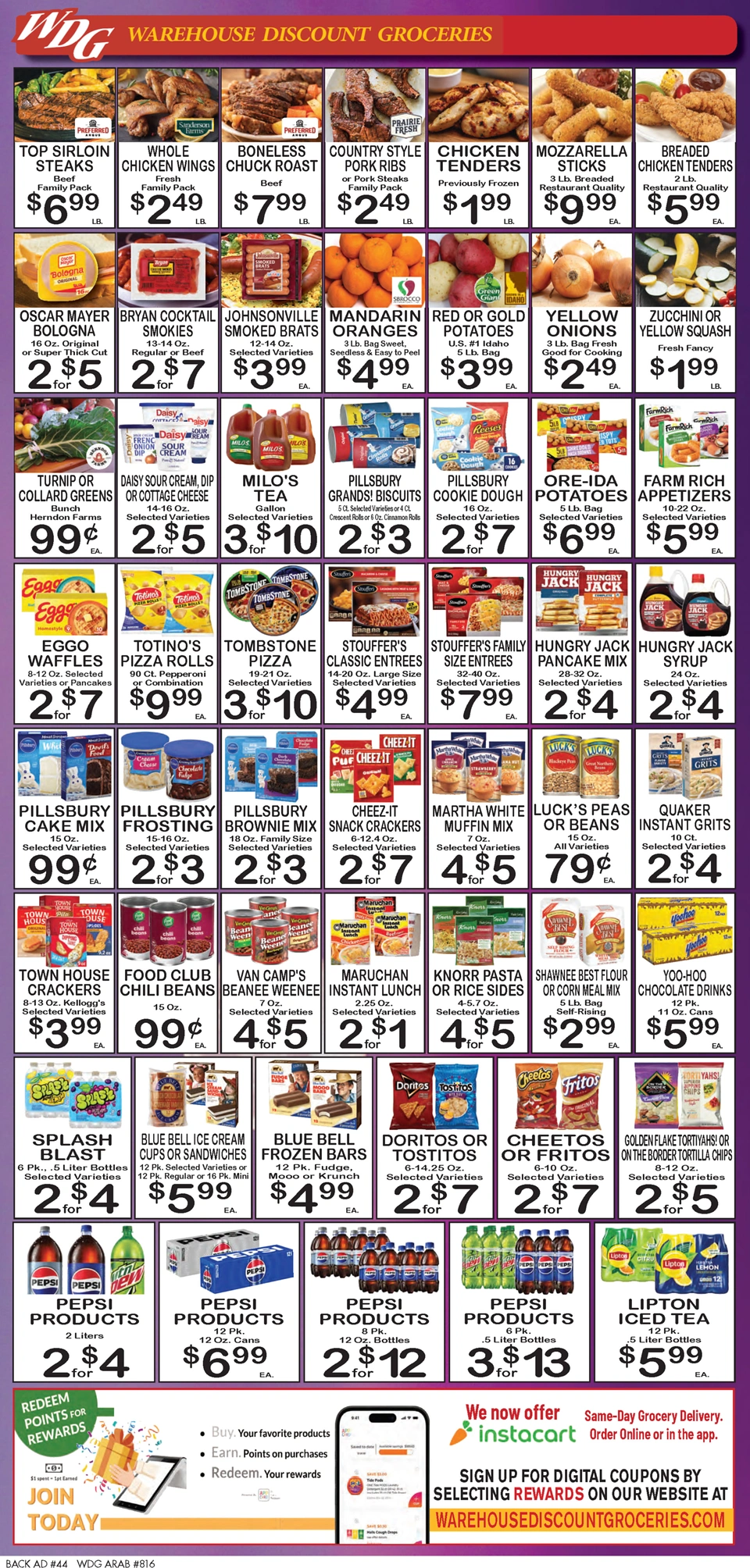 Warehouse Discount Groceries Arab WDG Weekly Ad - Page 2