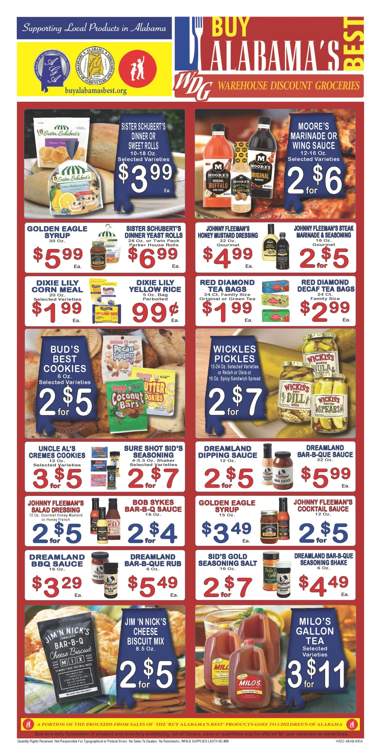 Warehouse Discount Groceries Arab WDG Weekly Ad - Page 3