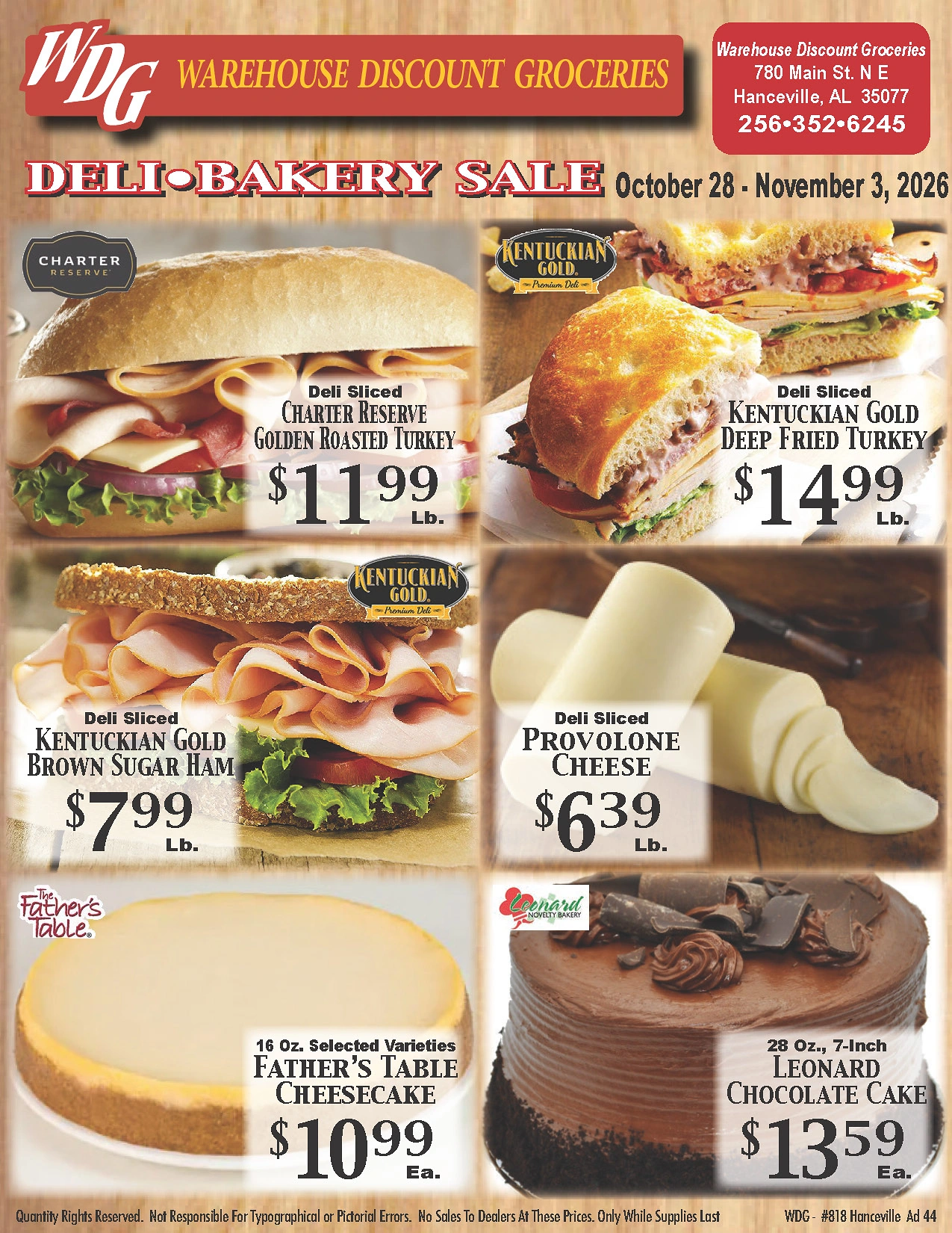 Warehouse Discount Groceries Hanceville WDG Weekly Ad - Page 3