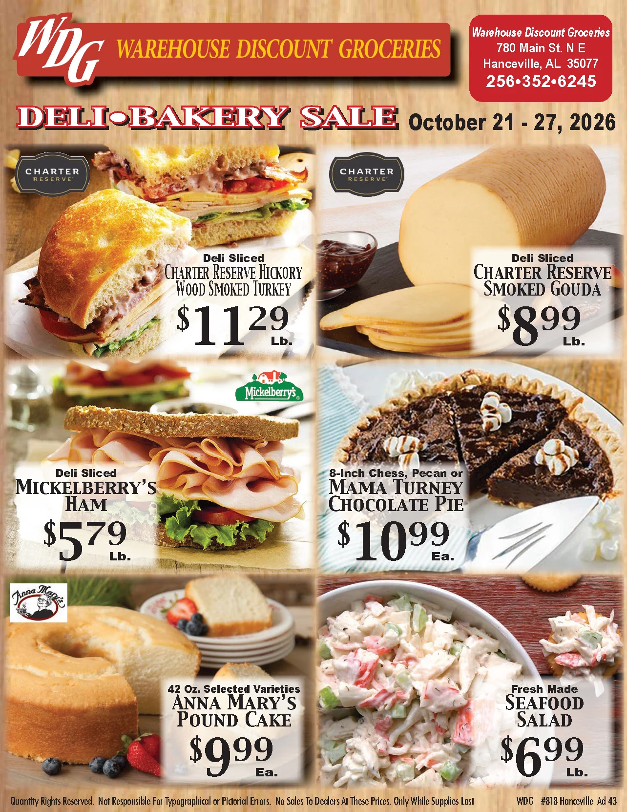 Warehouse Discount Groceries Hanceville WDG Weekly Ad - Page 3