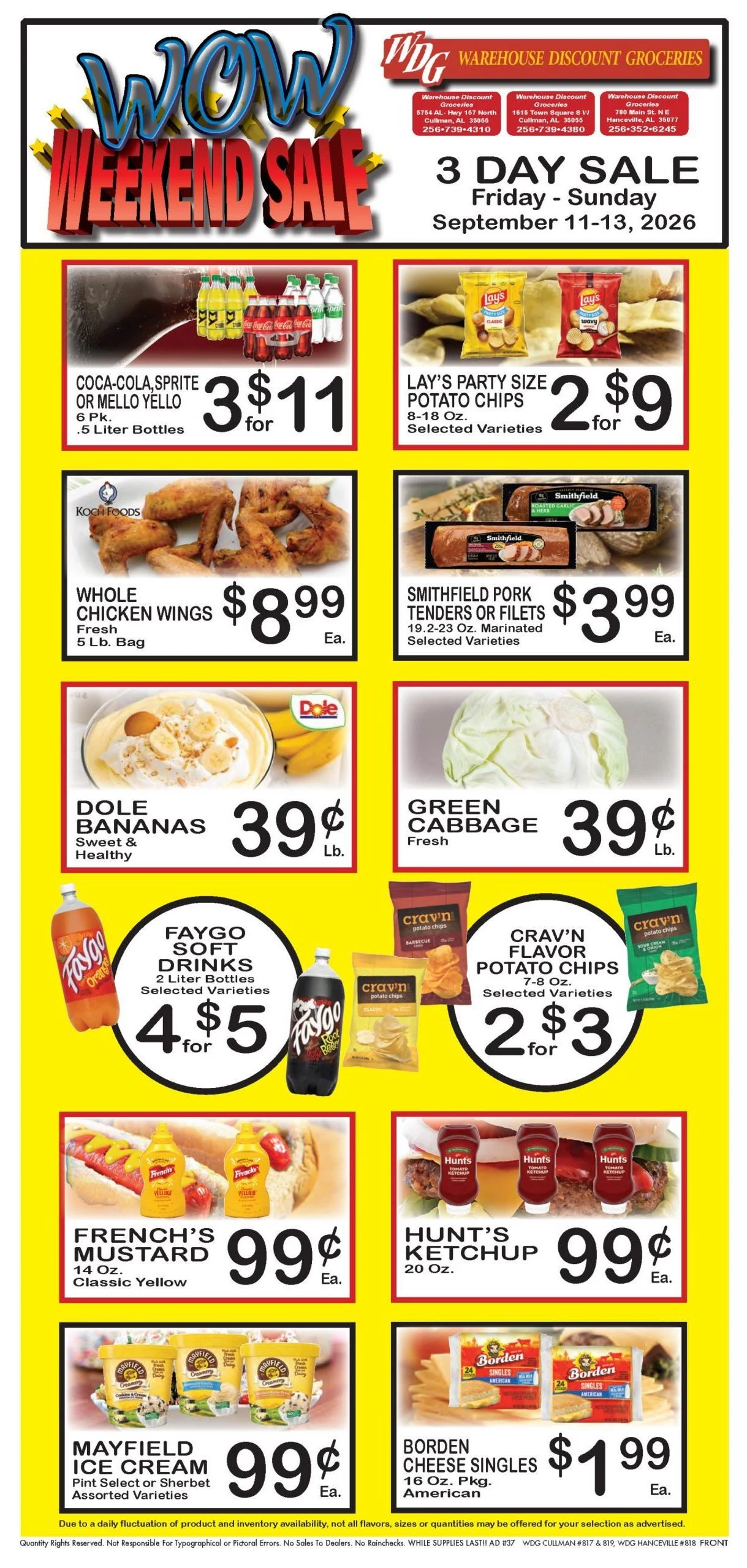 Warehouse Discount Groceries Indexed Weekly - Page 3