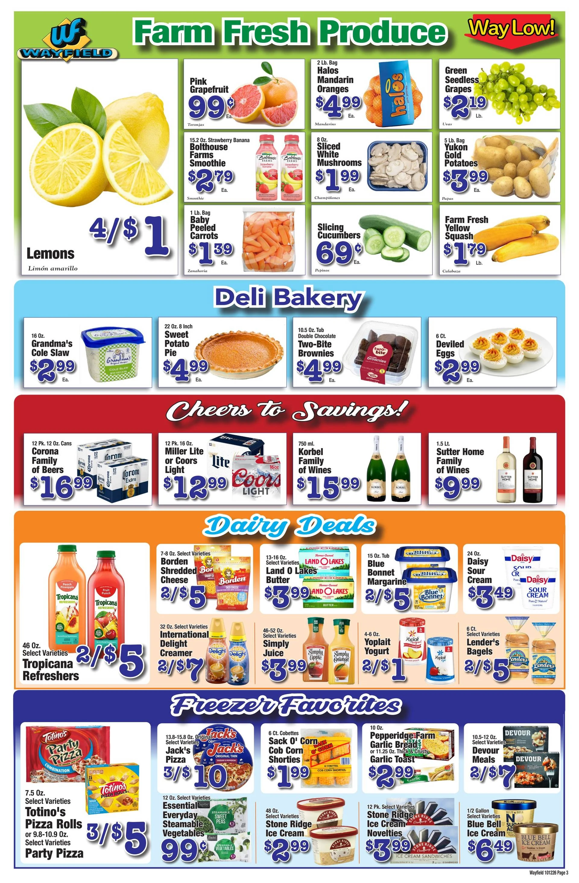 Wayfield Foods Weekly Ad 10/12/2026 - 10/18/2026 - Page 3