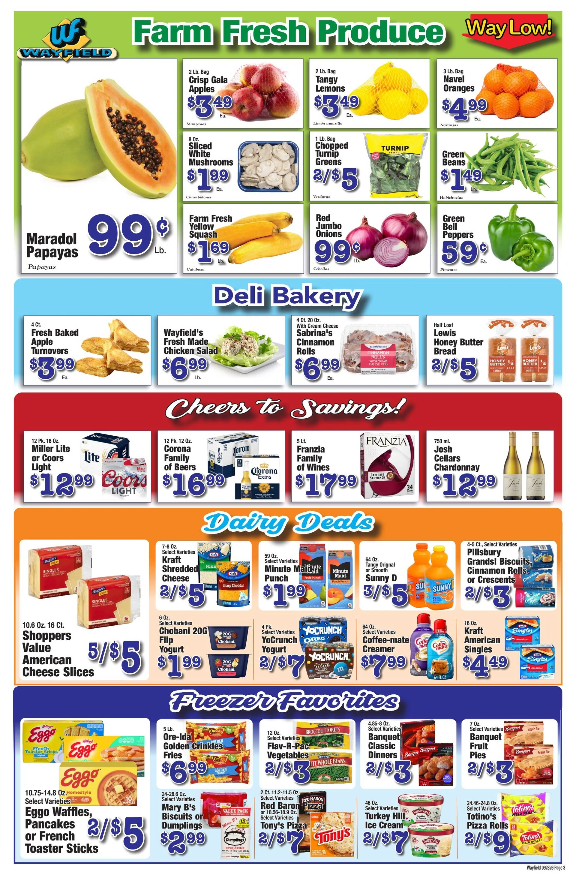 Wayfield Foods Weekly Ad 9/28/2026 - 10/4/2026 - Page 3