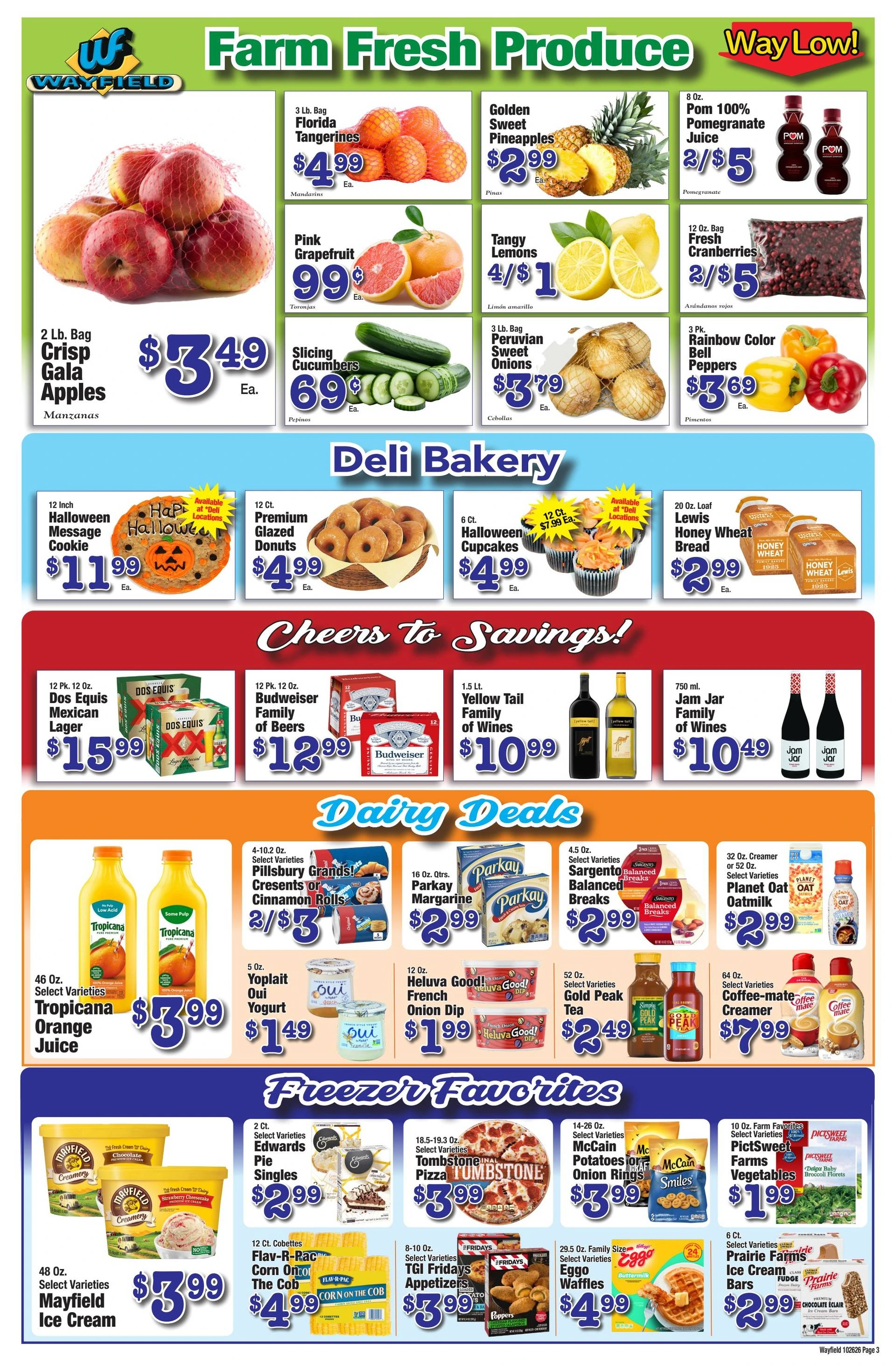 Wayfield Foods Weekly Ad 10/26/2026 - 11/1/2026 - Page 3