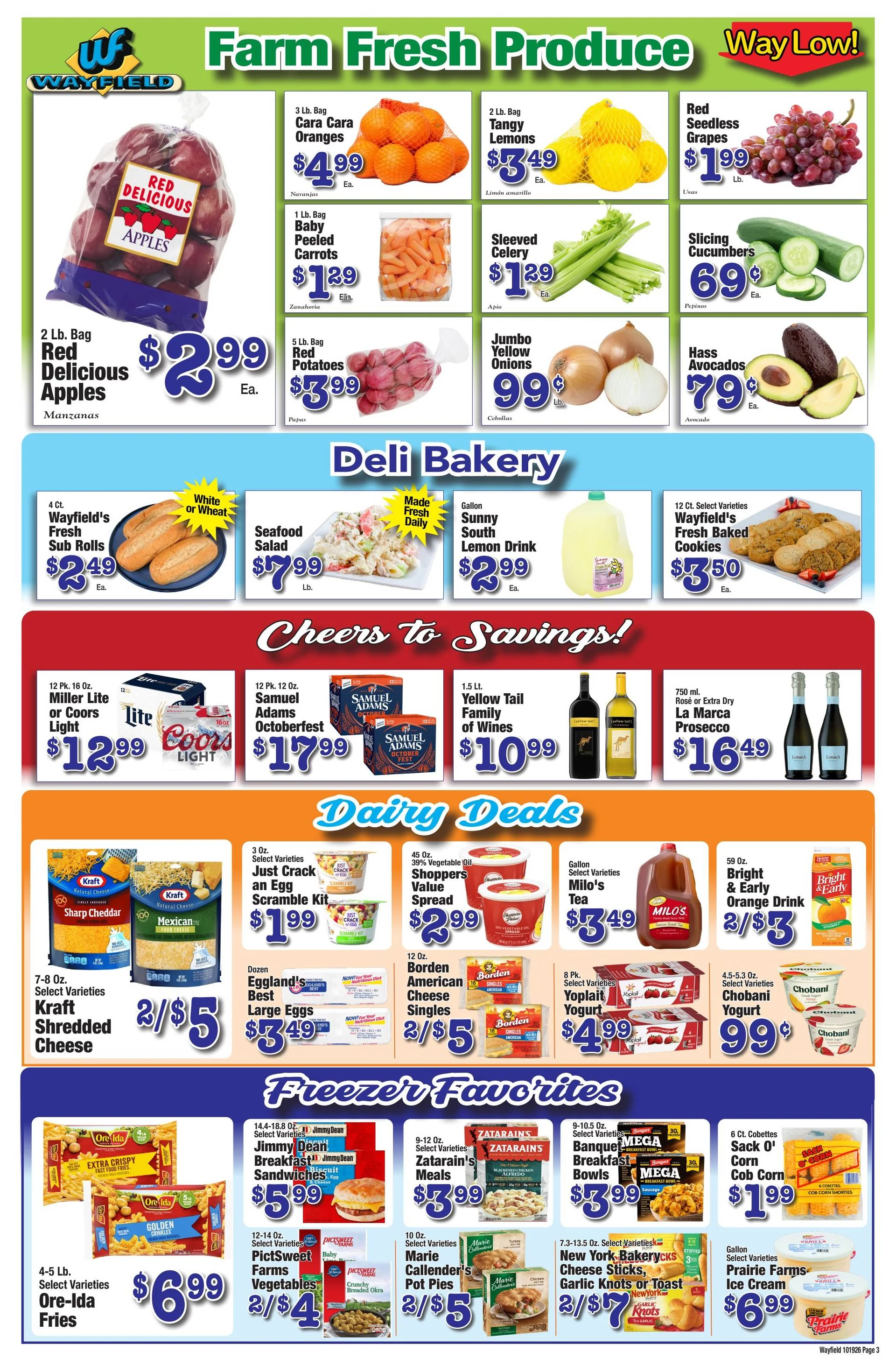 Wayfield Foods Weekly Ad 10/19/2026 - 10/25/2026 - Page 3