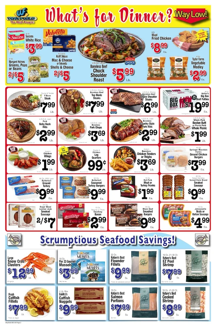 Wayfield Foods Weekly Ad - Page 2