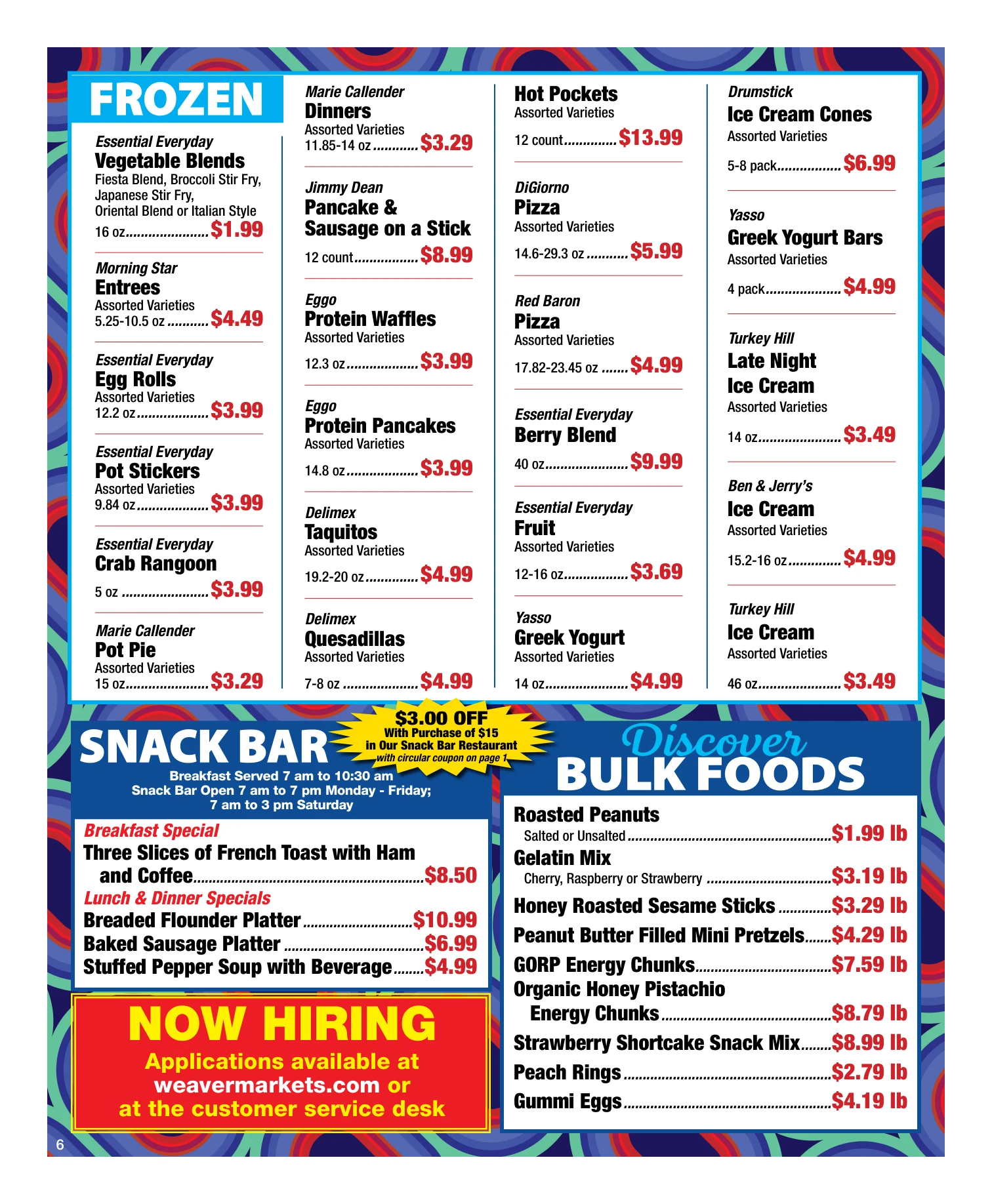 Weaver Markets Weaver Markets Weekly Ad - Page 6