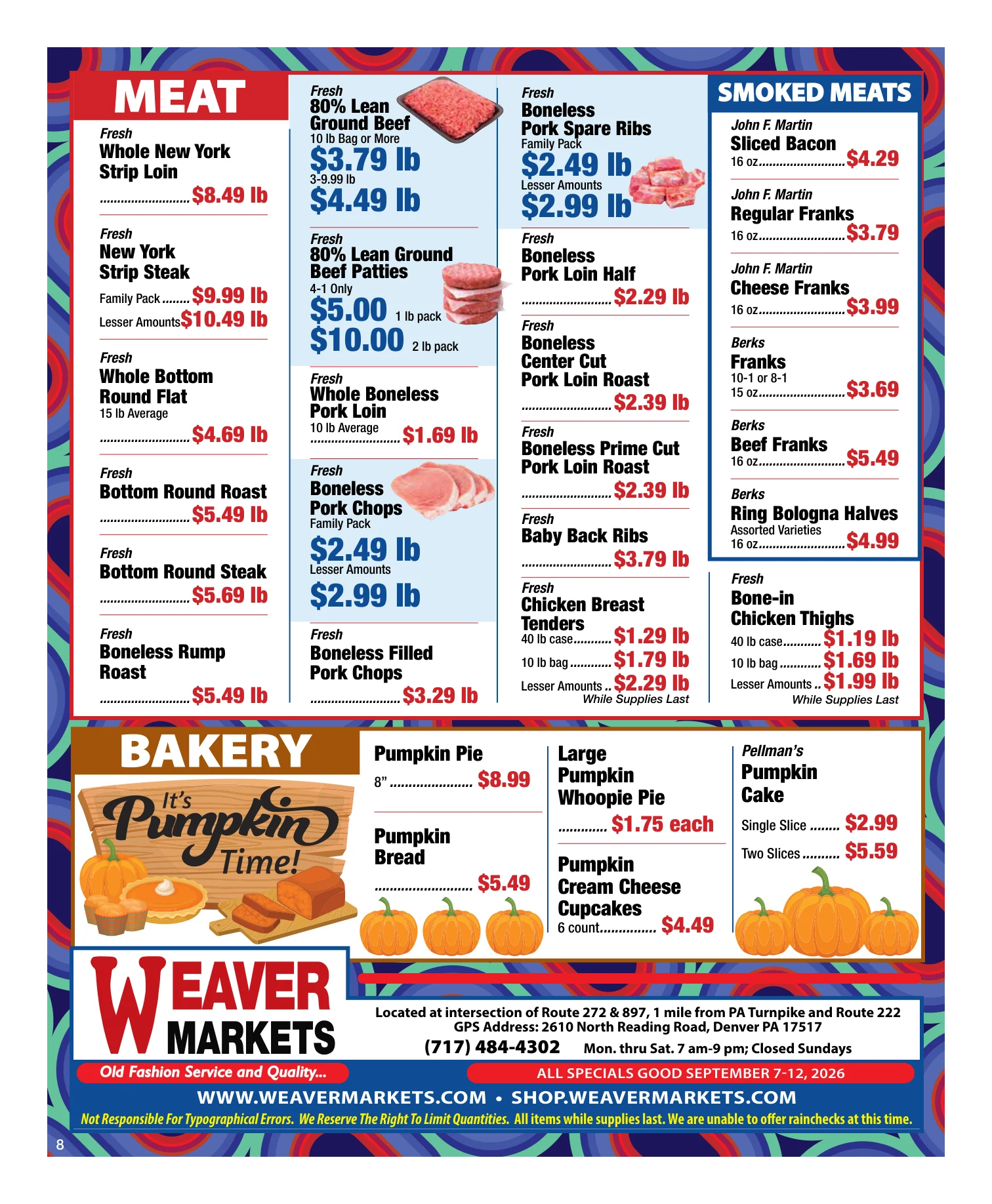 Weaver Markets Weaver Markets Weekly Ad - Page 8
