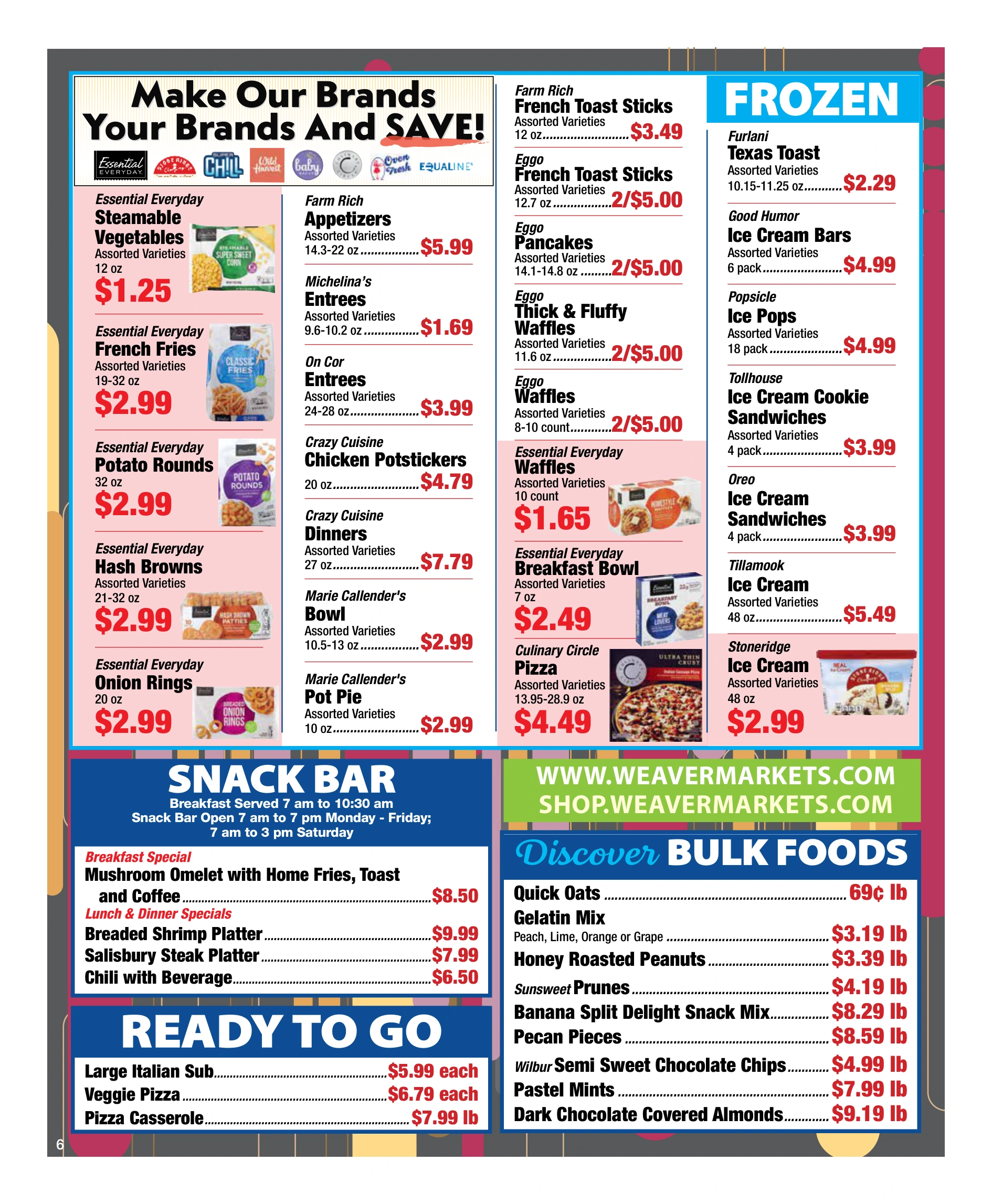 Weaver Markets Weaver Markets Weekly Ad - Page 6