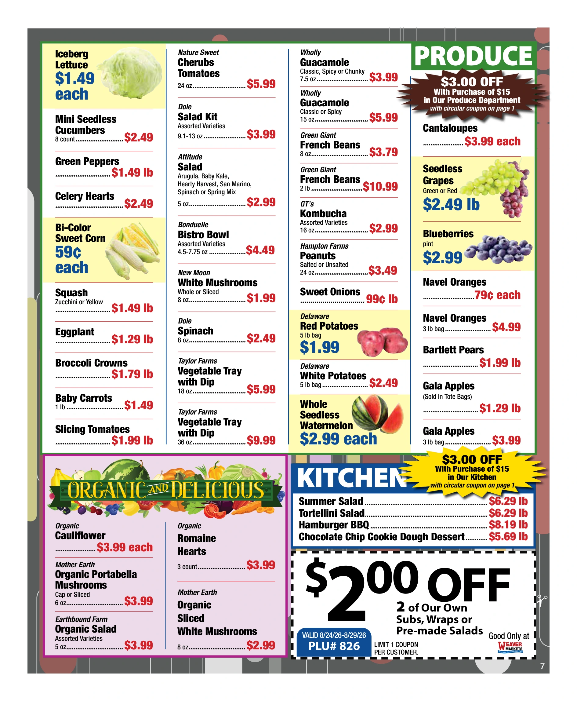 Weaver Markets Weaver Markets Weekly Ad - Page 7