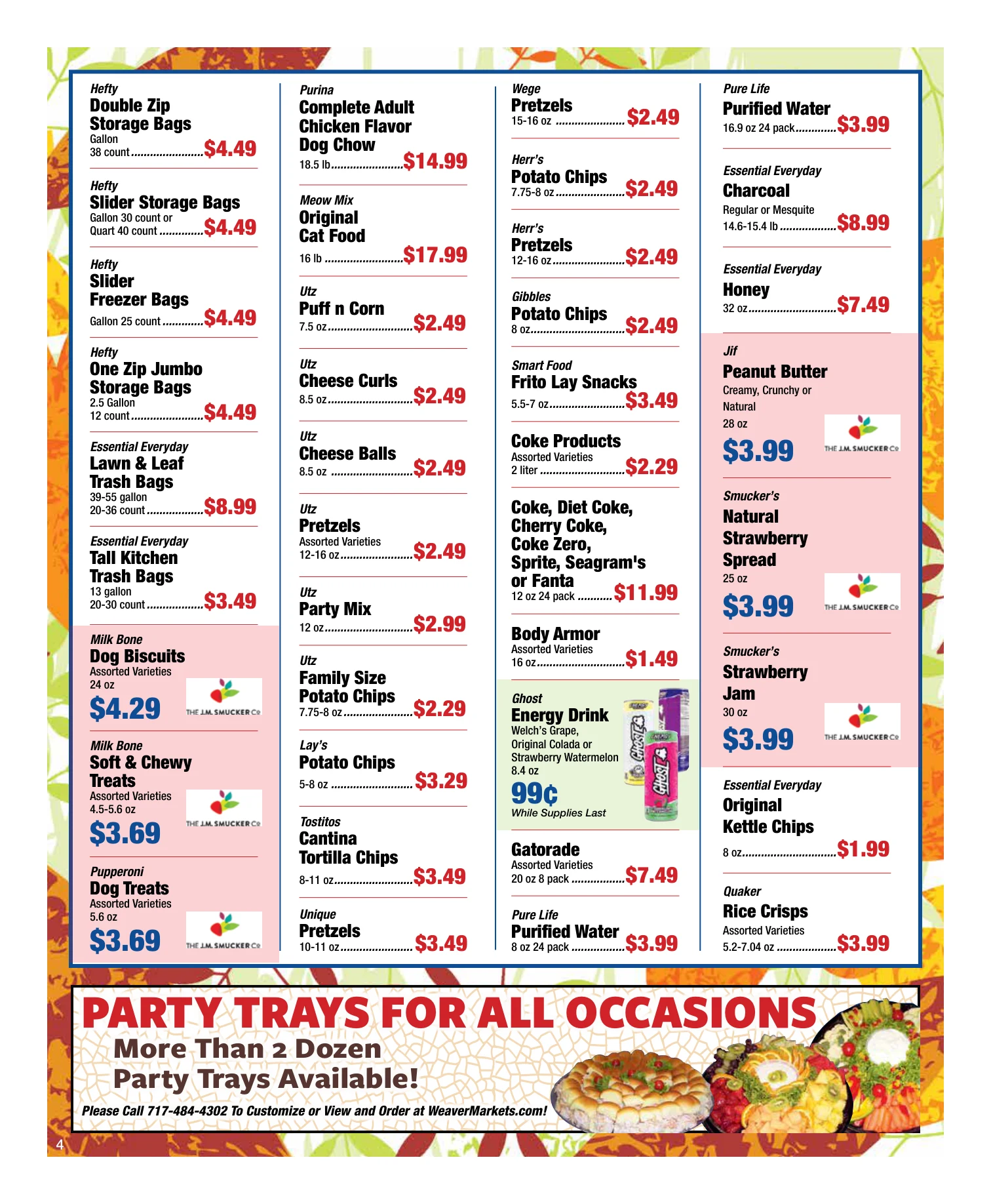 Weaver Markets Weaver Markets Weekly Ad - Page 4