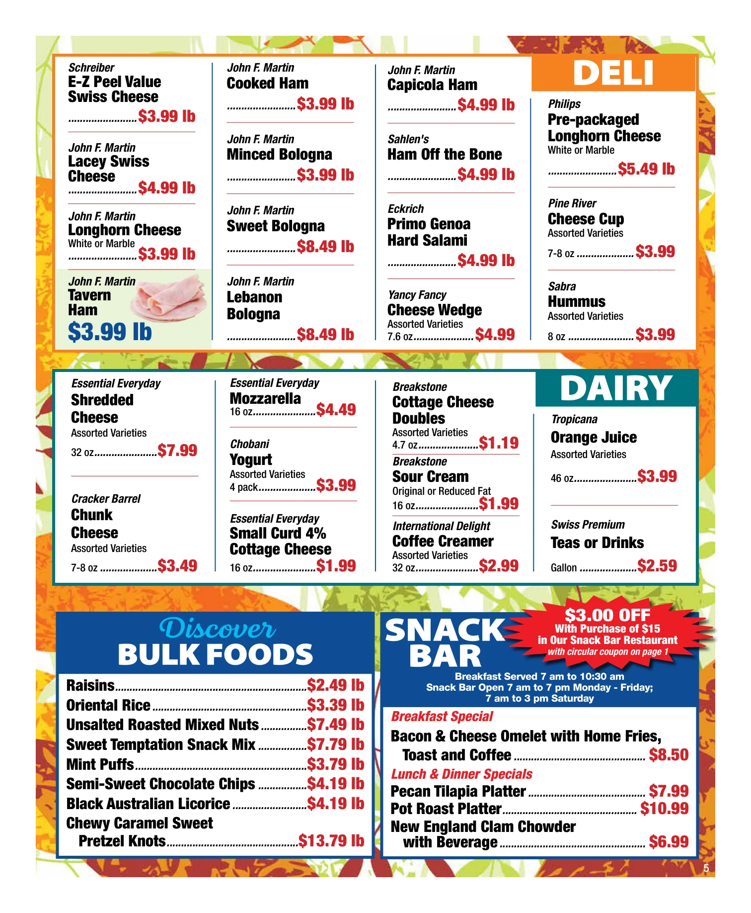 Weaver Markets Weaver Markets Weekly Ad - Page 5