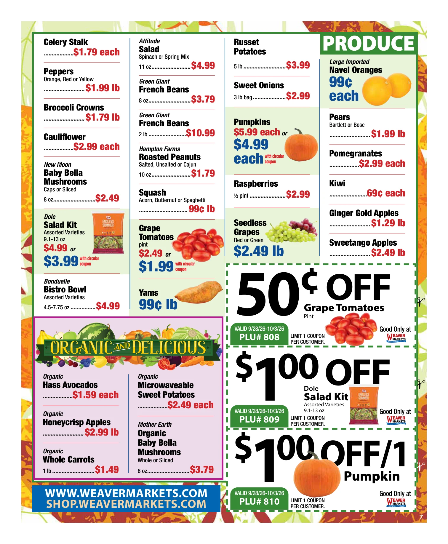 Weaver Markets Weaver Markets Weekly Ad - Page 7