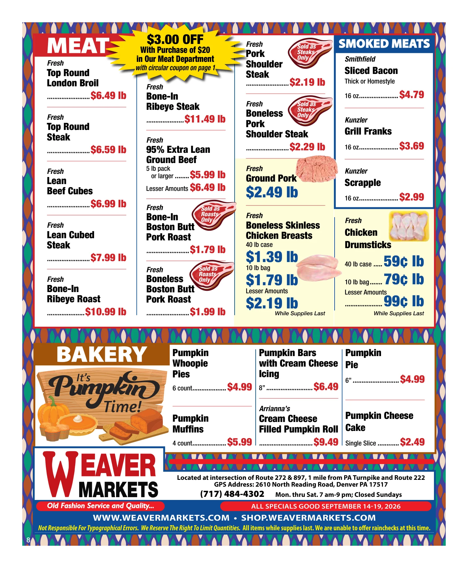 Weaver Markets Weaver Markets Weekly Ad - Page 8