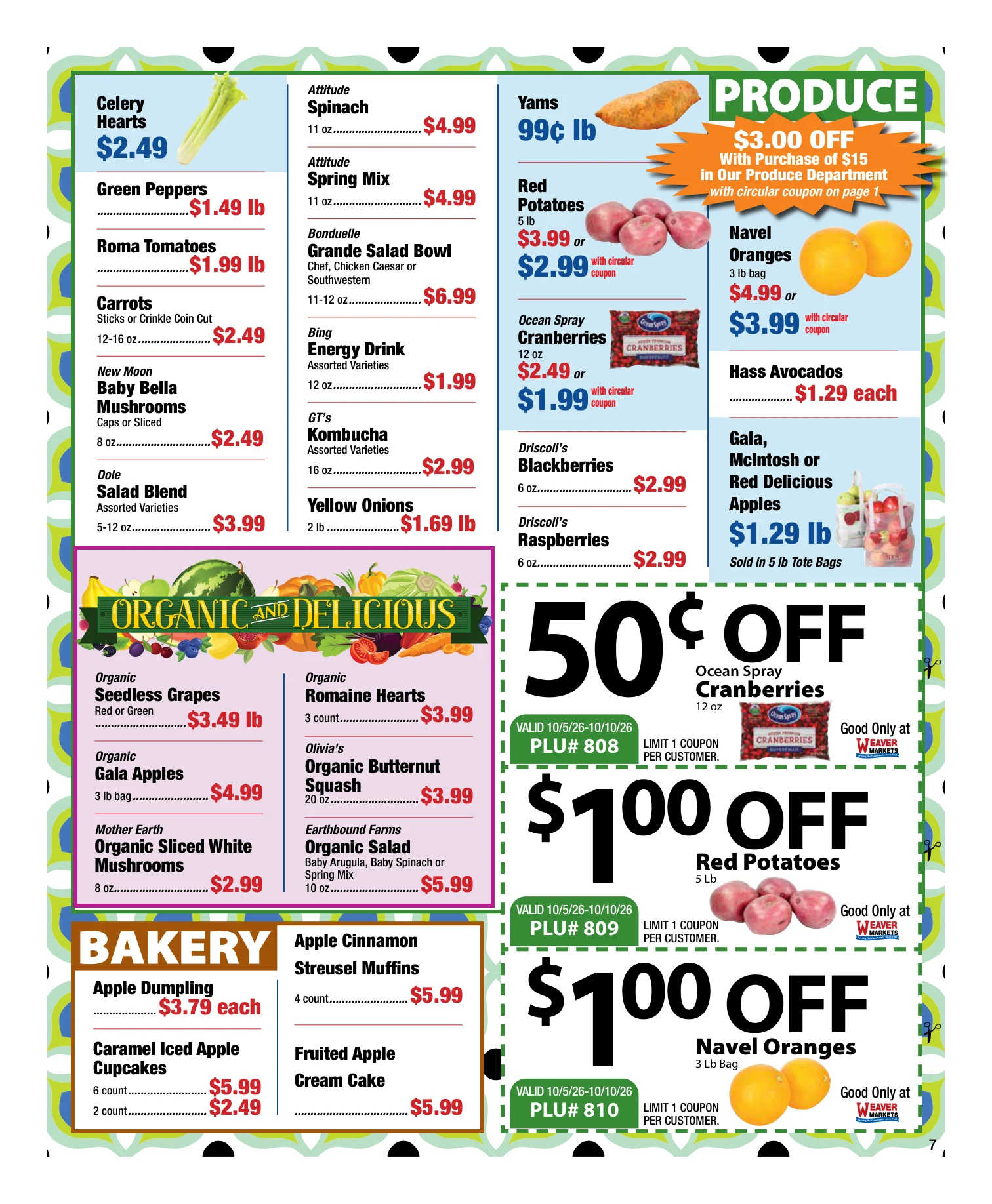 Weaver Markets Weaver Markets Weekly Ad - Page 7