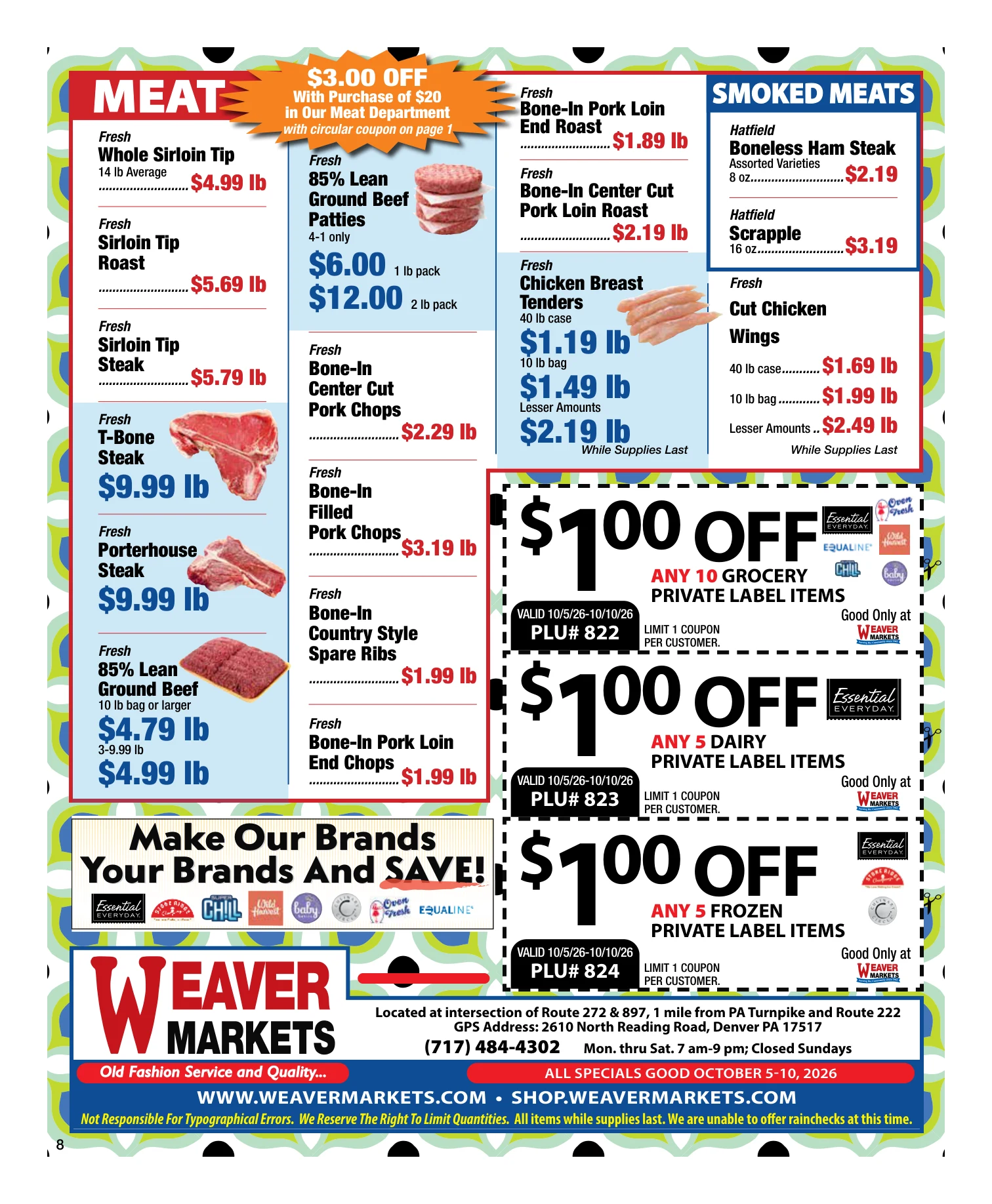 Weaver Markets Weaver Markets Weekly Ad - Page 8