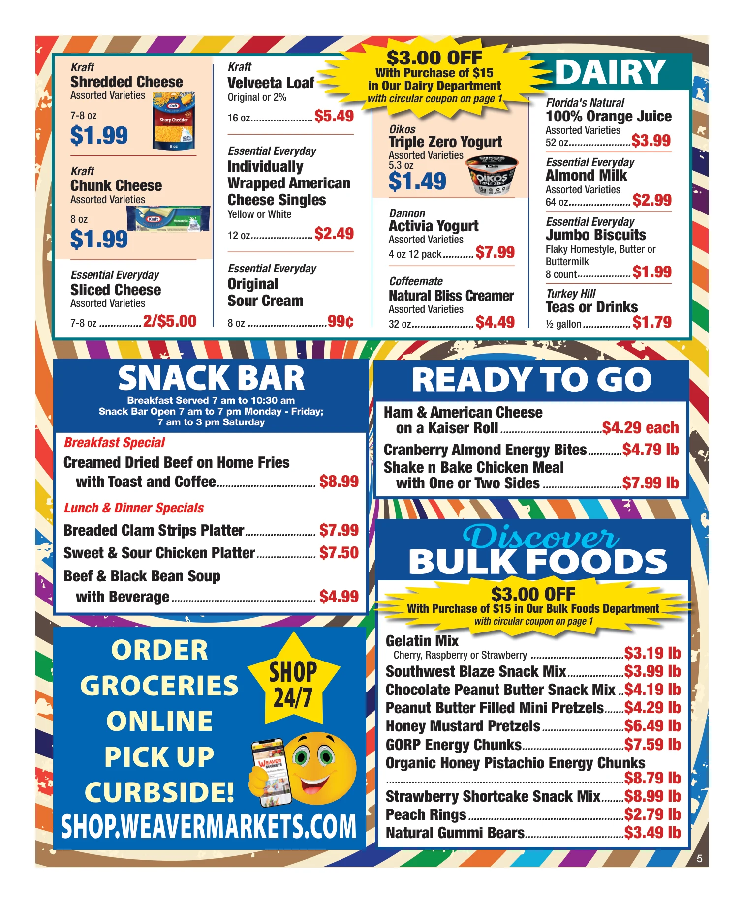 Weaver Markets Weaver Markets Weekly Ad - Page 5
