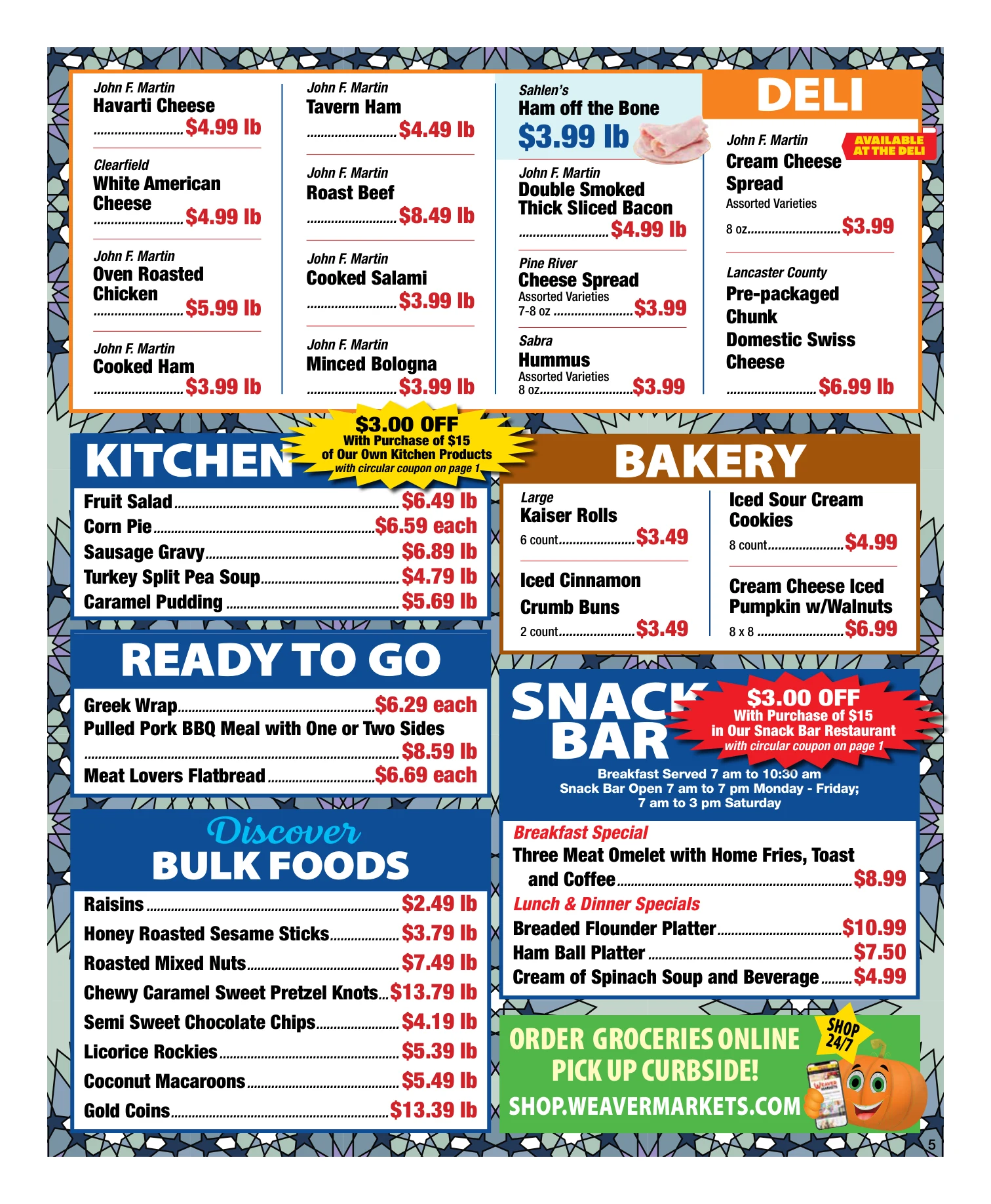 Weaver Markets Weaver Markets Weekly Ad - Page 5