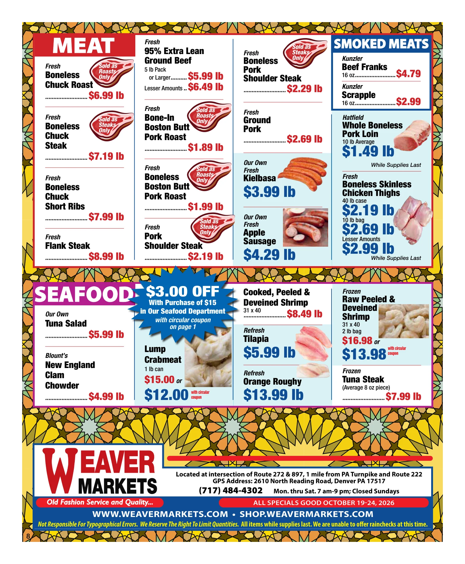 Weaver Markets Weaver Markets Weekly Ad - Page 8