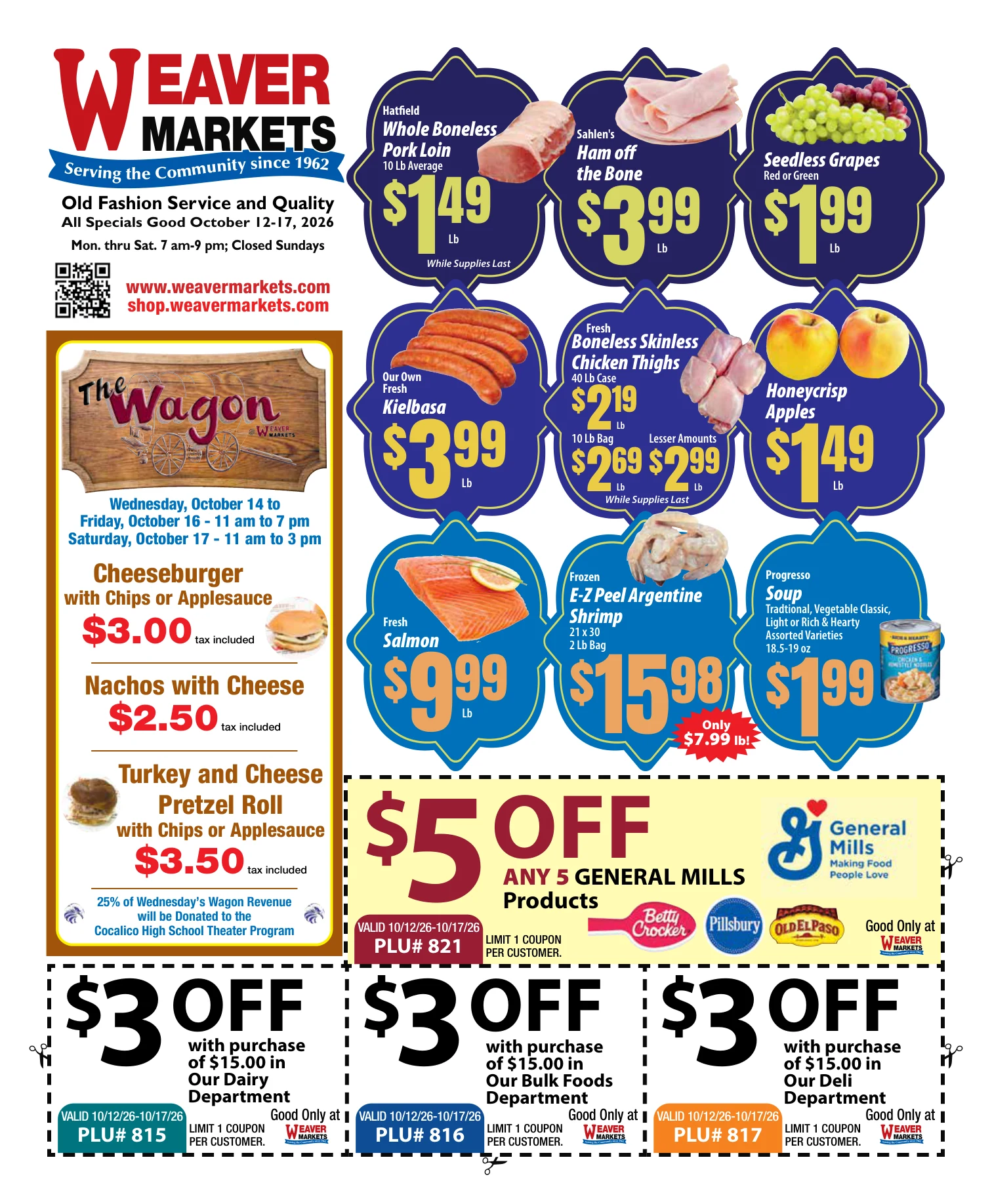 Weaver Markets Weaver Markets Weekly Ad - Page 1