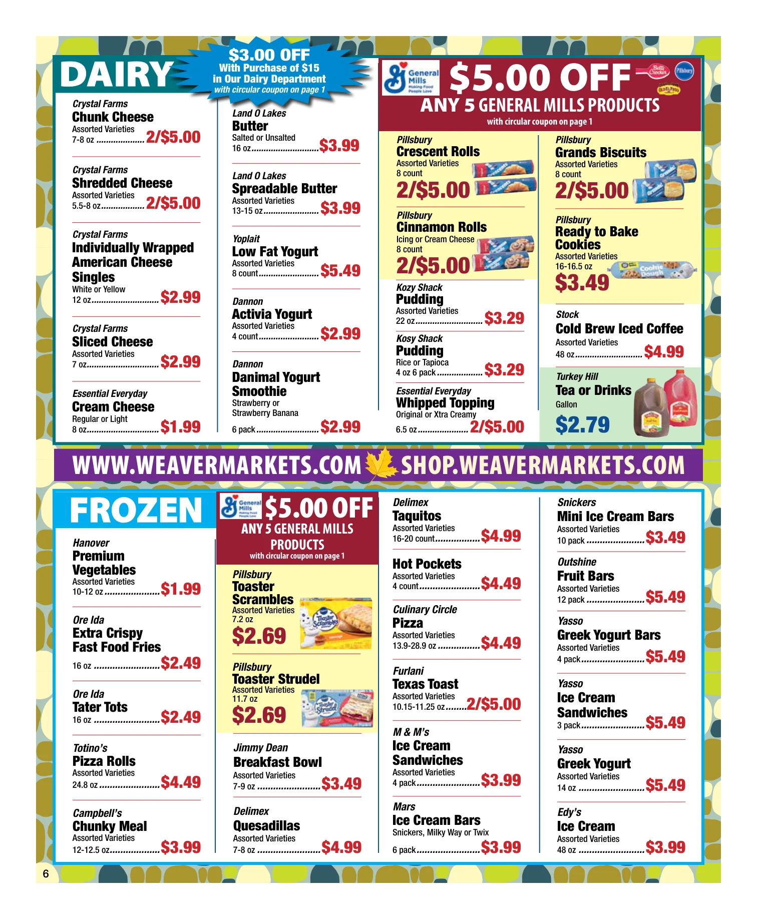 Weaver Markets Weaver Markets Weekly Ad - Page 6