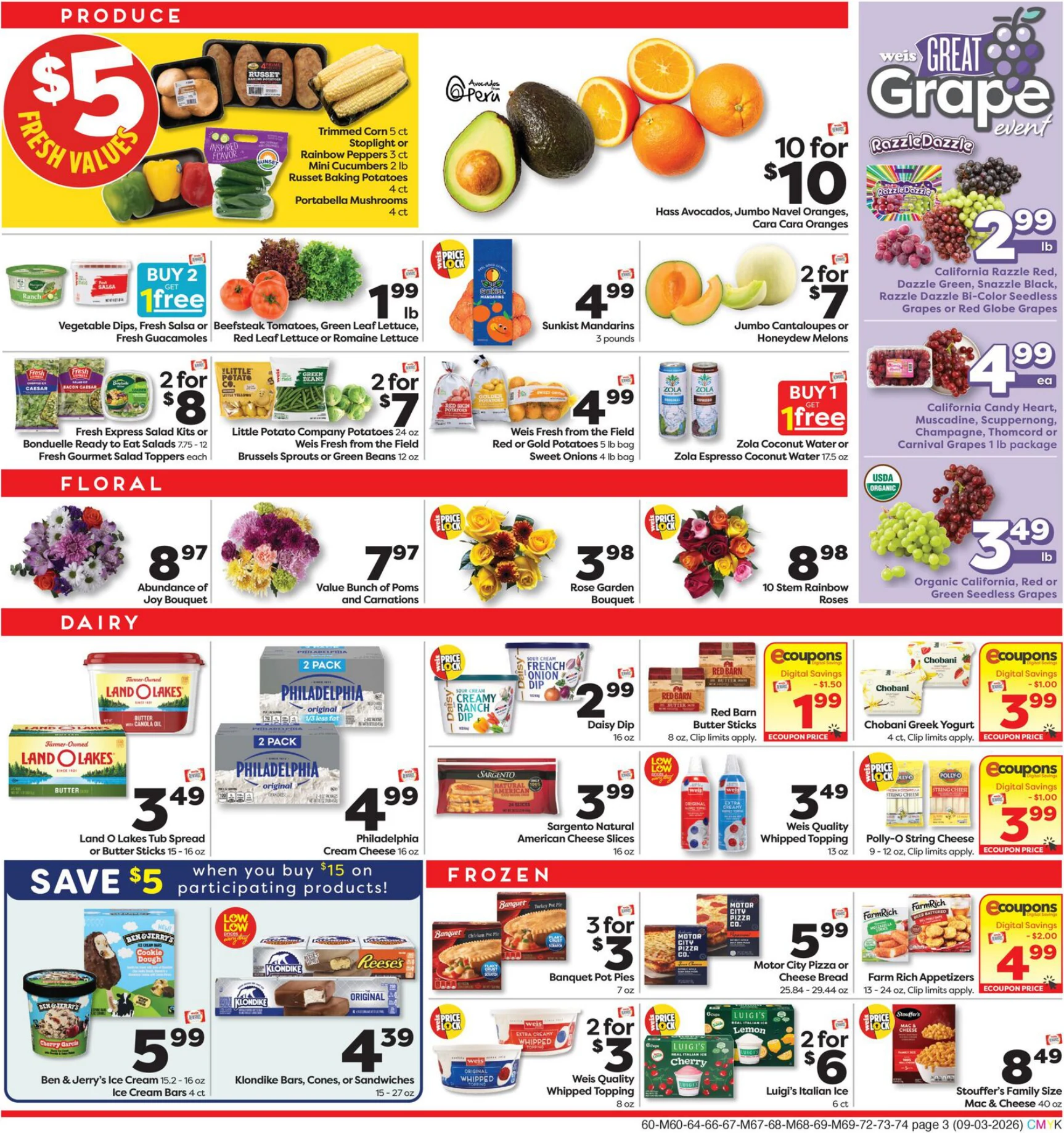 Weis Markets Weekly Circular - Page 3