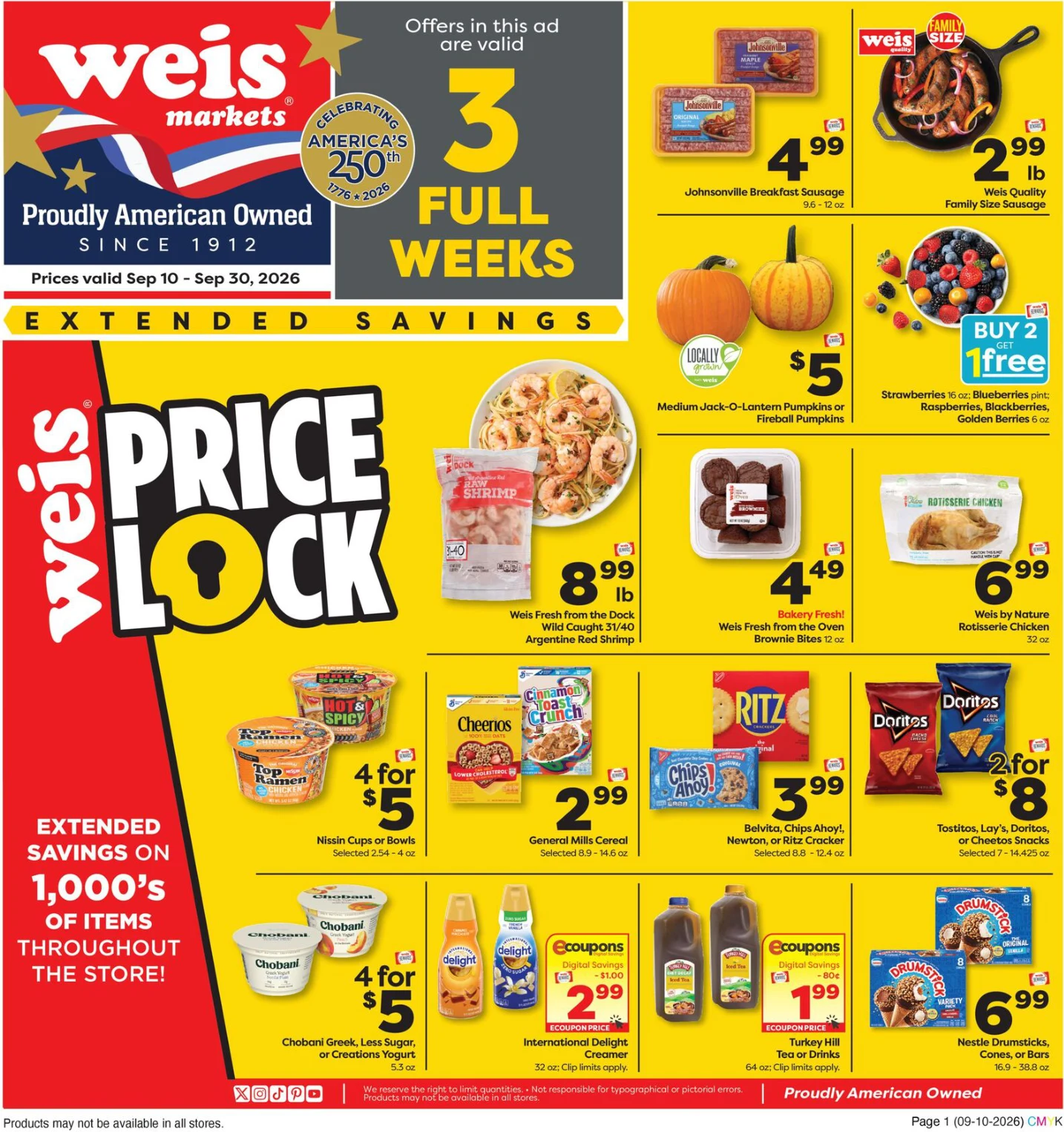 Weis Markets Ad Specials - Page 1