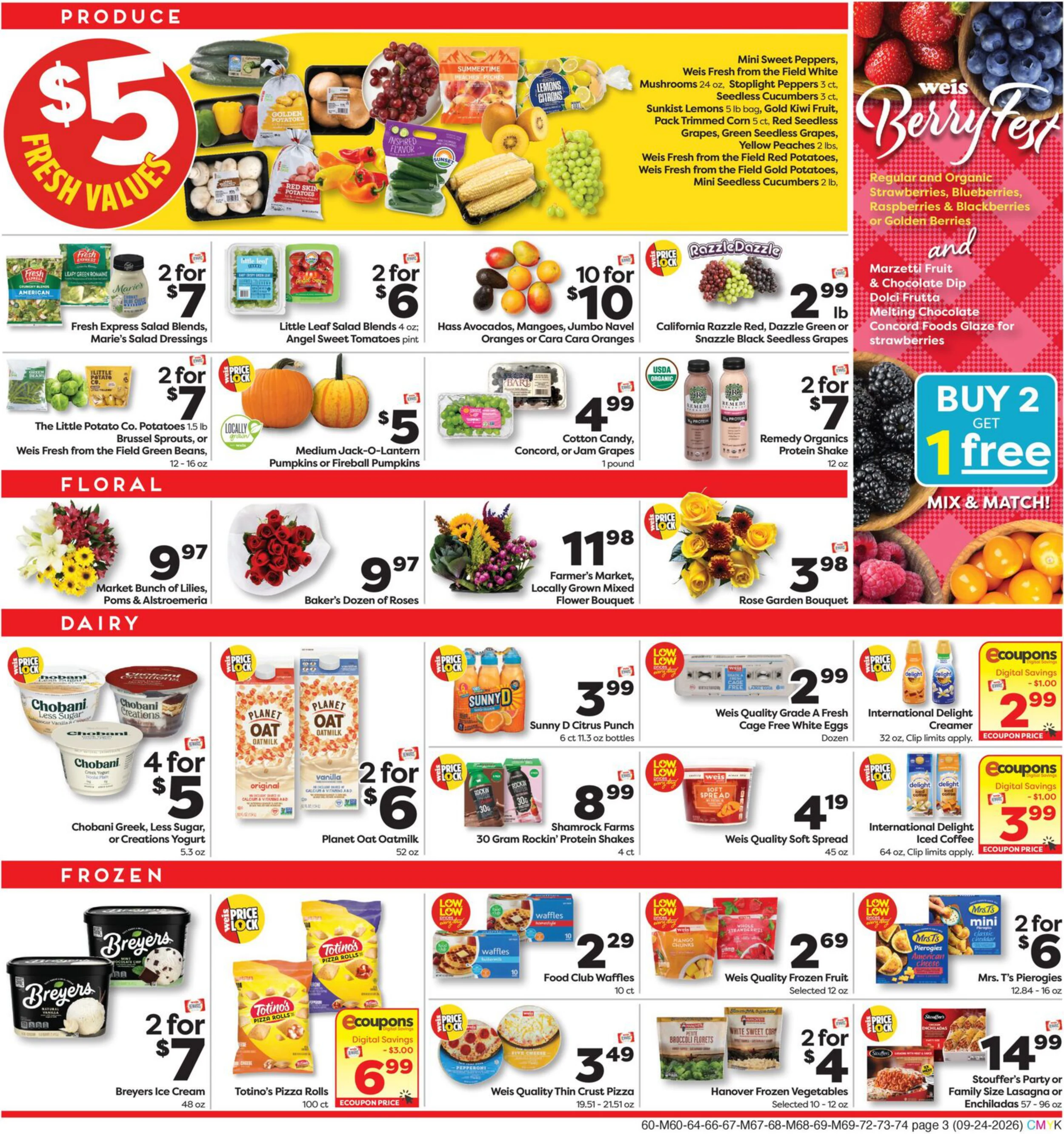 Weis Markets Weekly Circular - Page 3