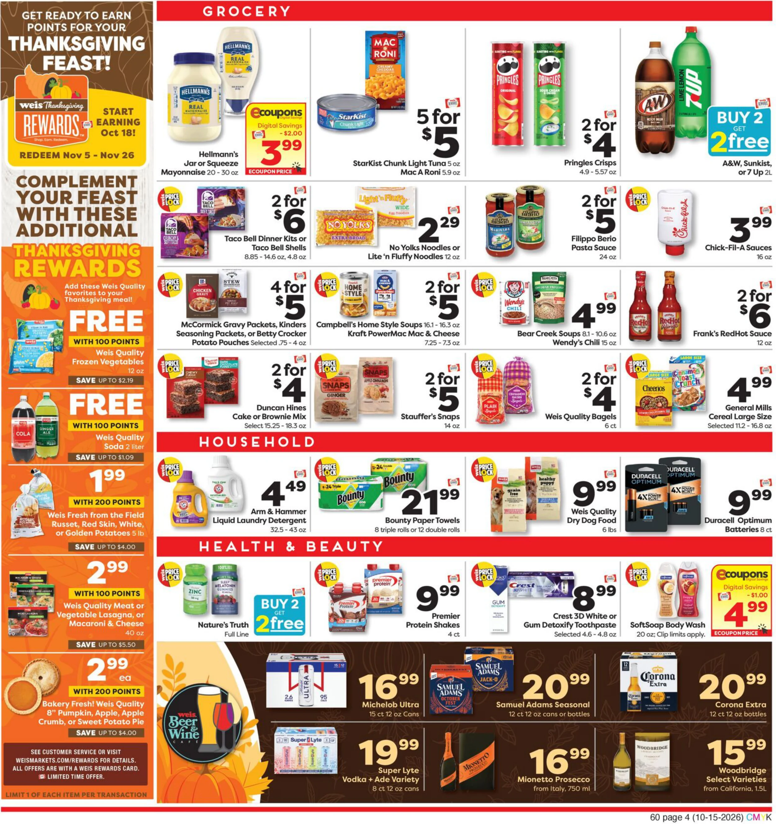 Weis Markets Weekly Circular - Page 4