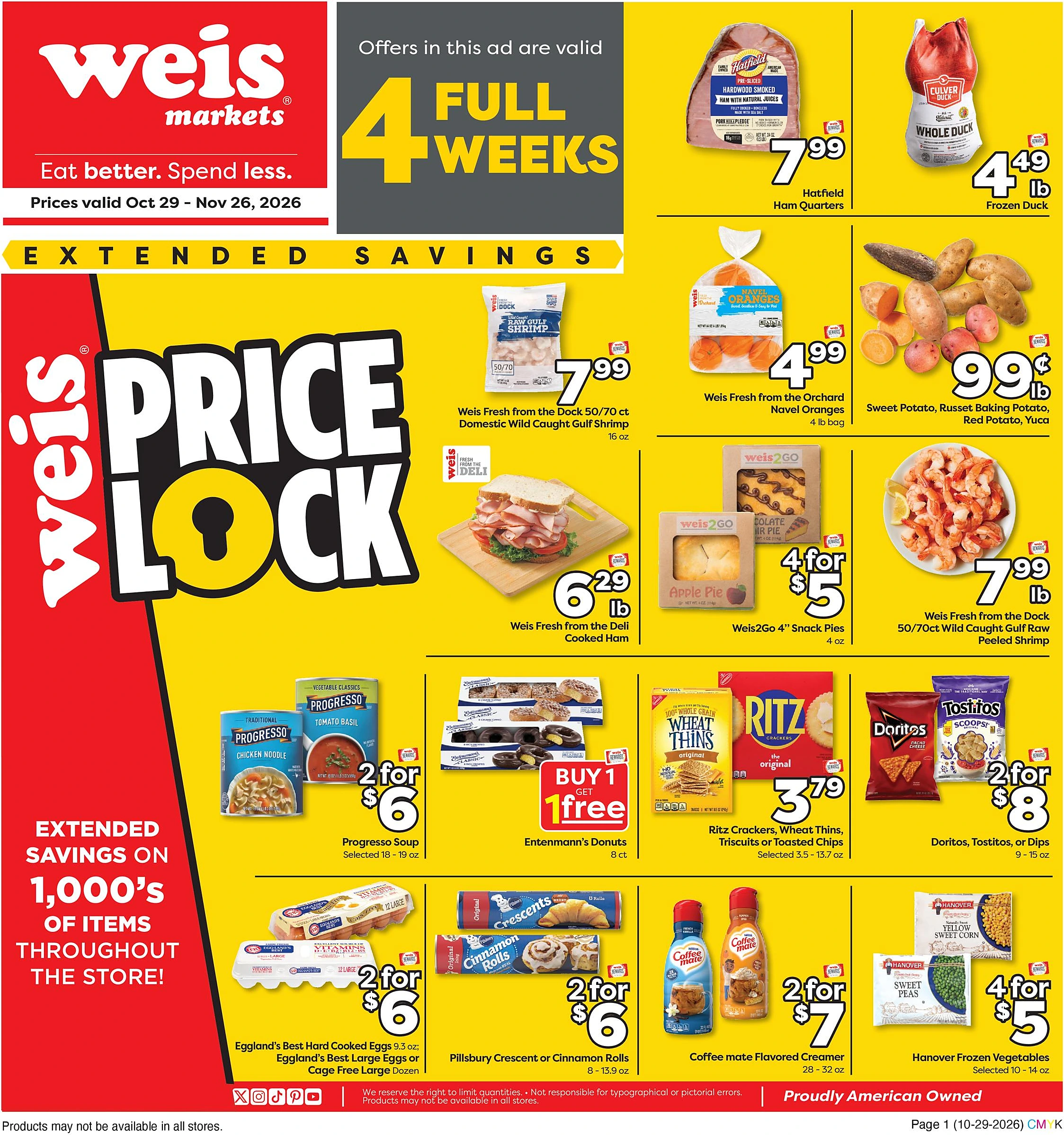 Weis Markets Ad Specials - Page 1