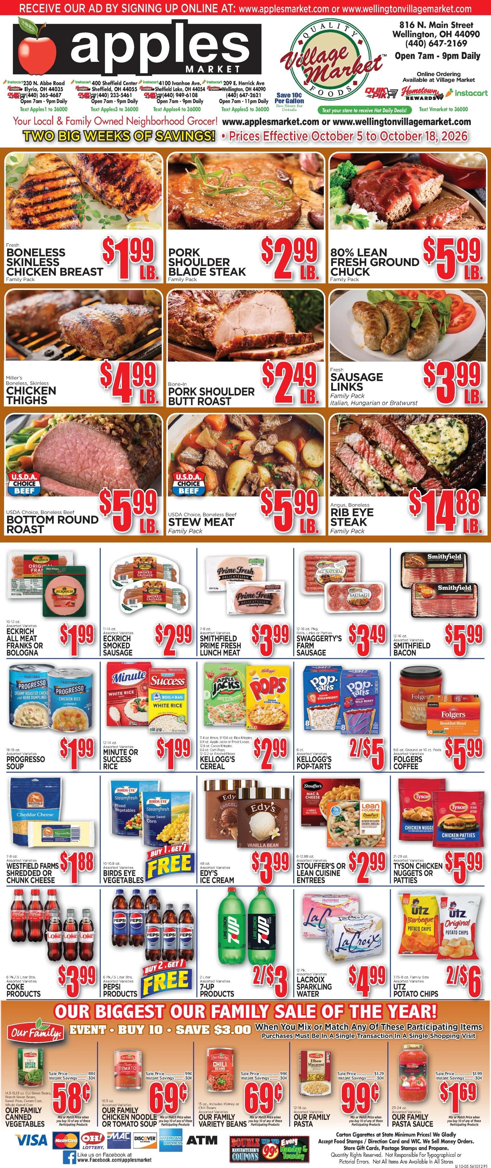 Wellington Village Market Next Ad - Page 1