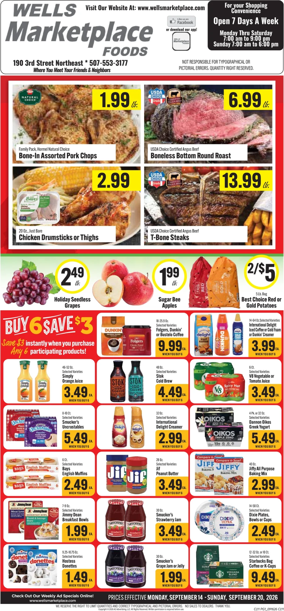 Wells Marketplace Foods Wells Marketplace Foods - Page 1