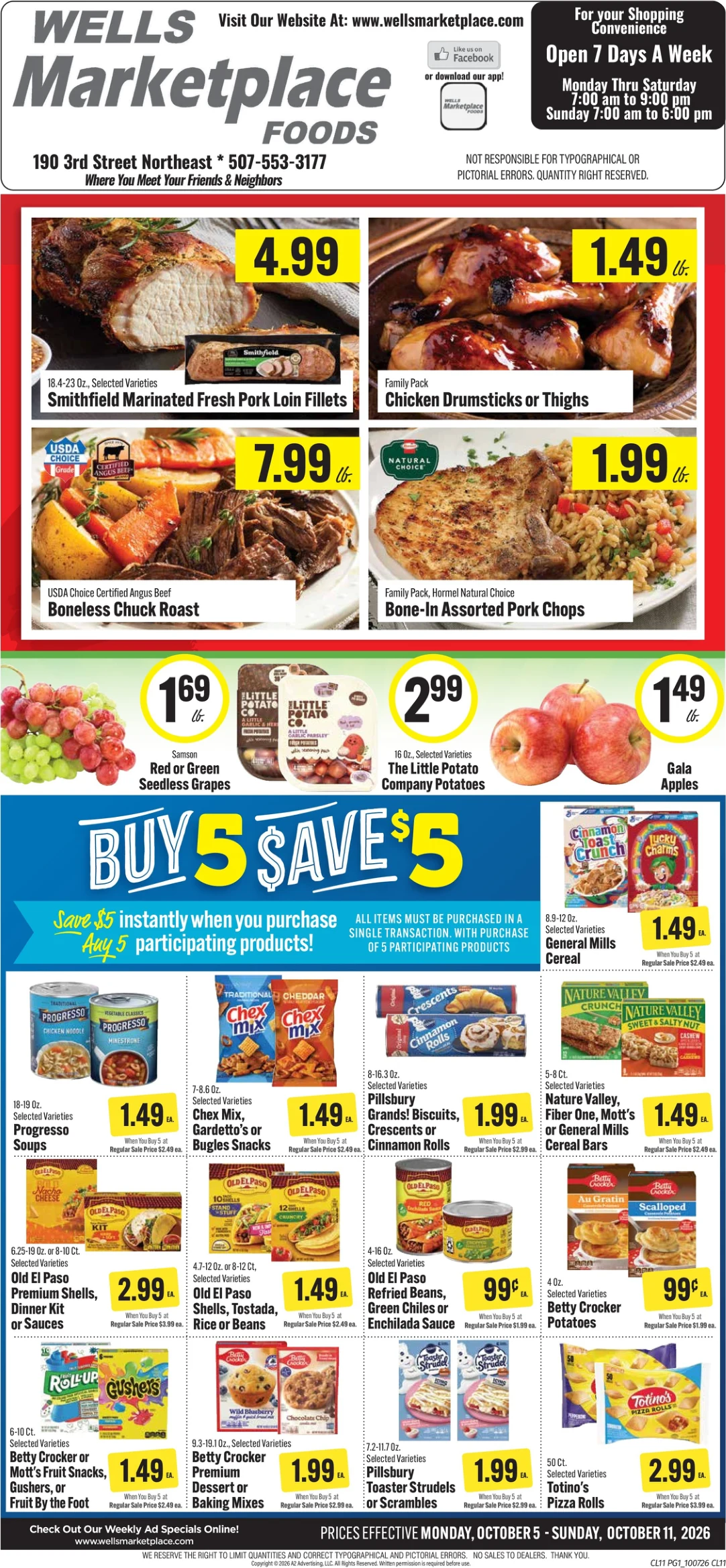Wells Marketplace Foods Wells Marketplace Foods - Page 1