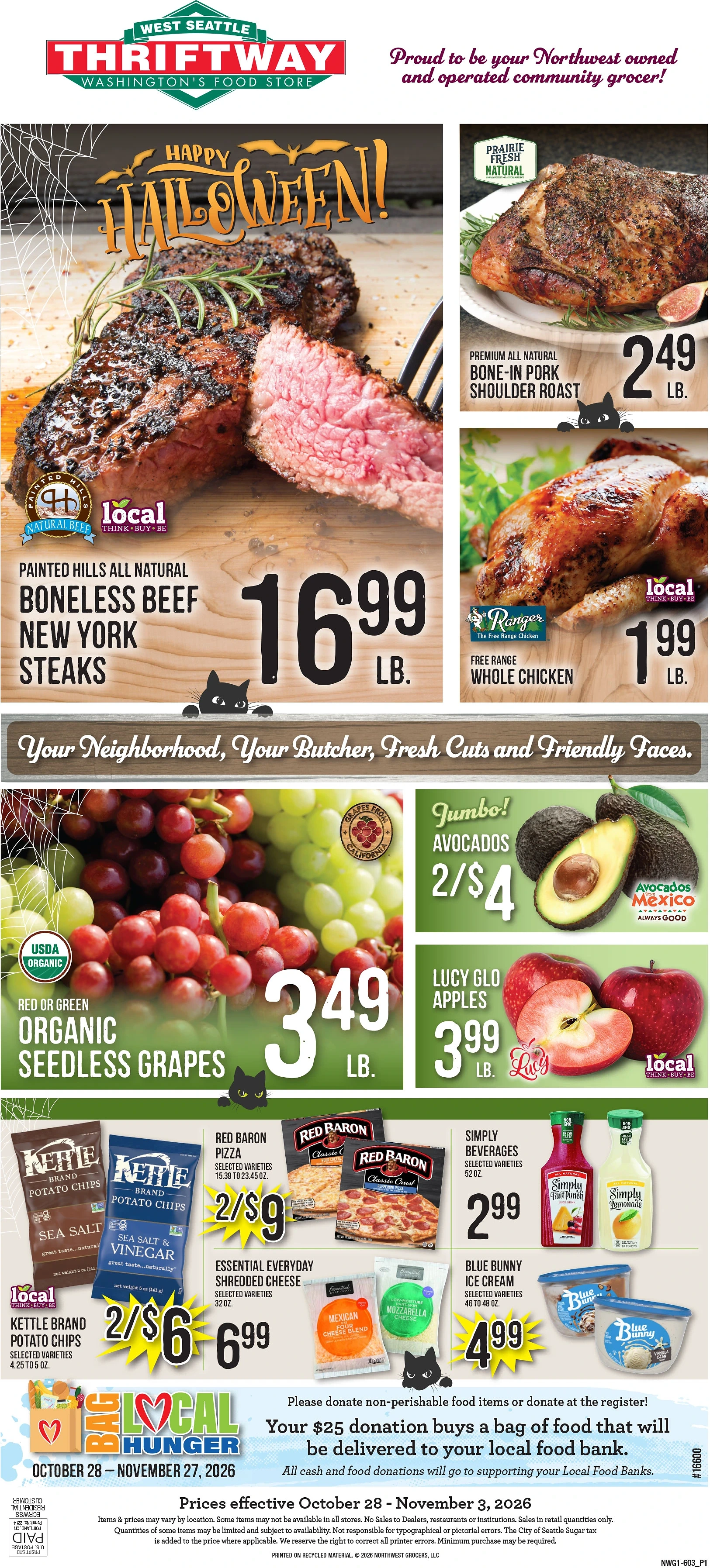 West Seattle Thriftway Weekly Ad - Page 1