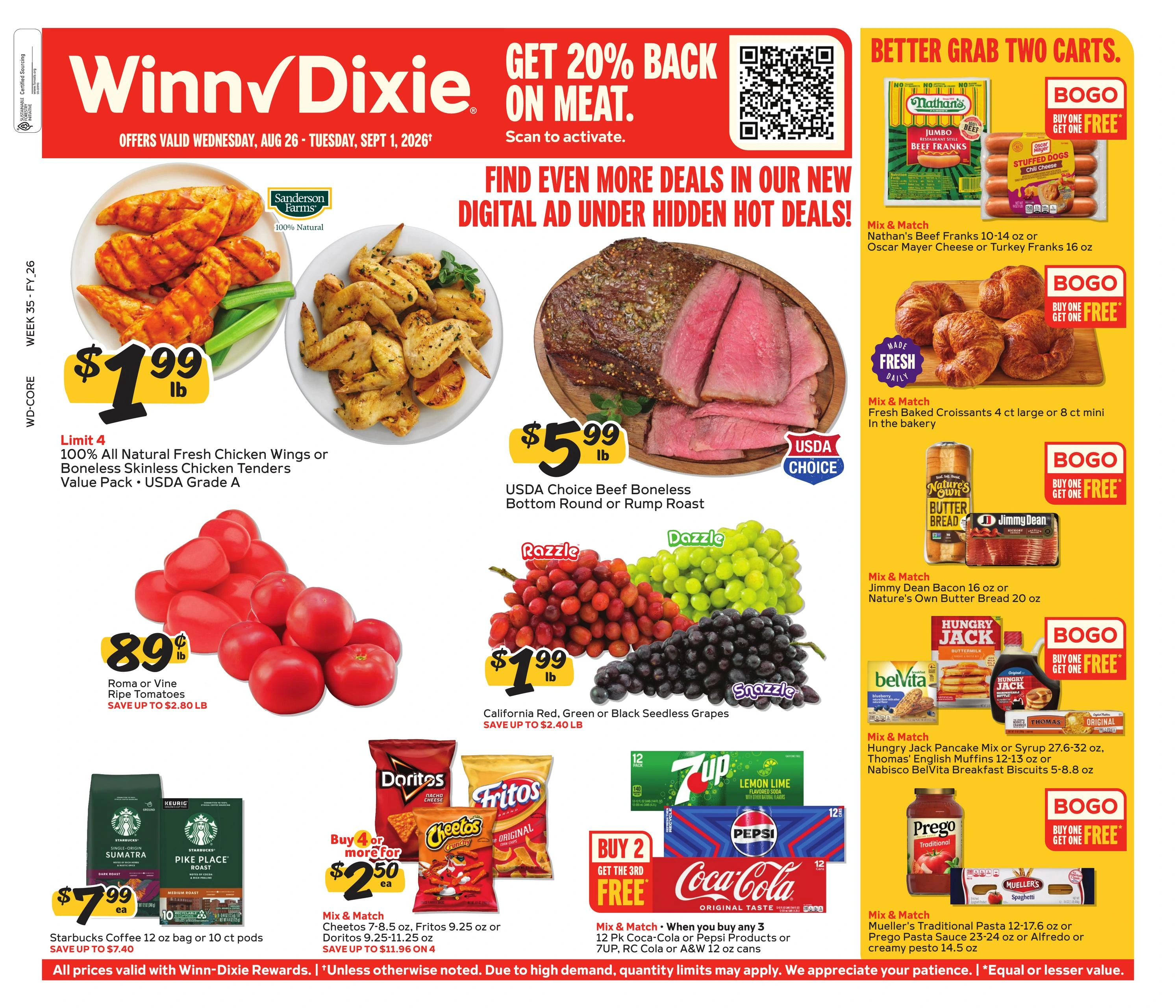 Winn-Dixie Weekly Circular - Page 1