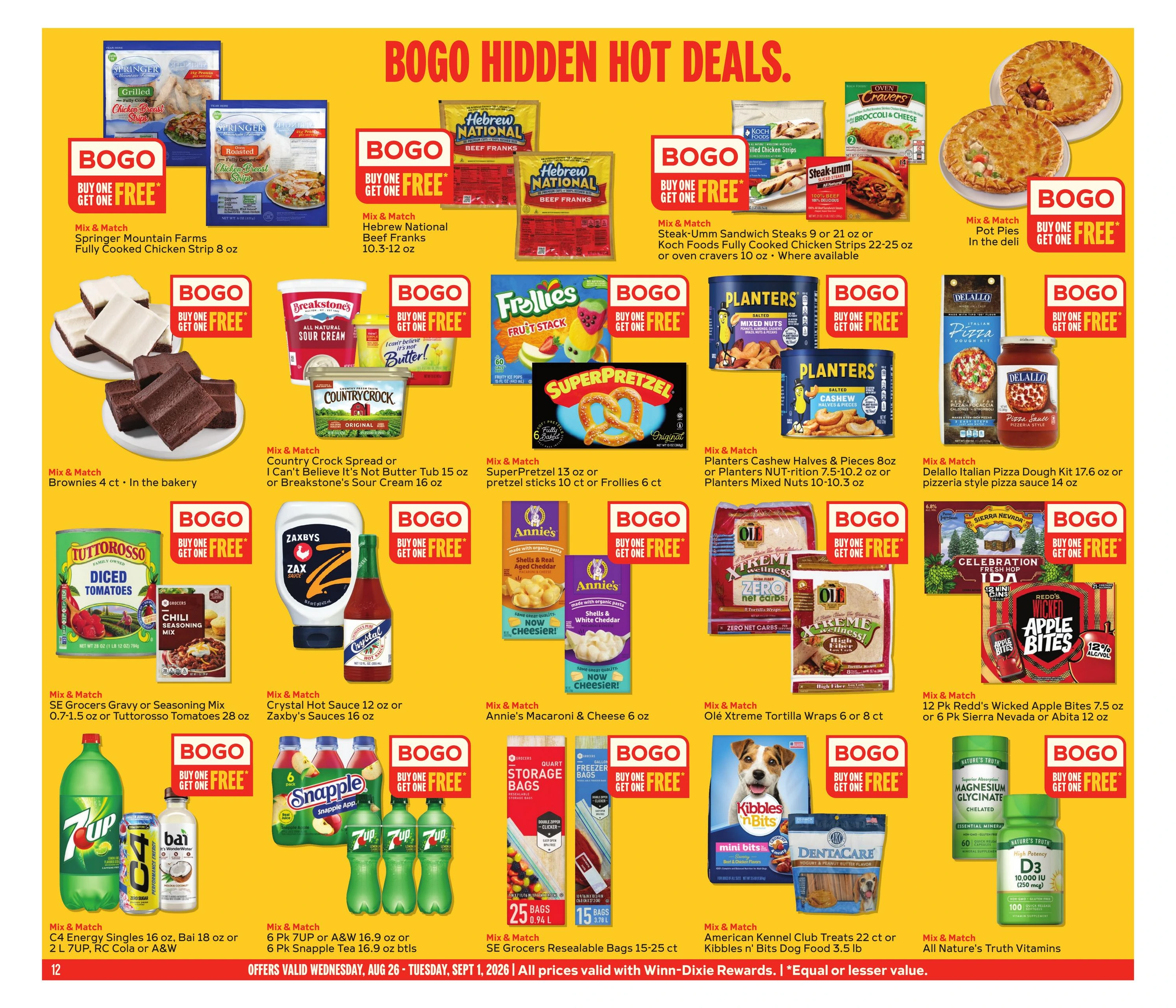 Winn-Dixie Weekly Circular - Page 12