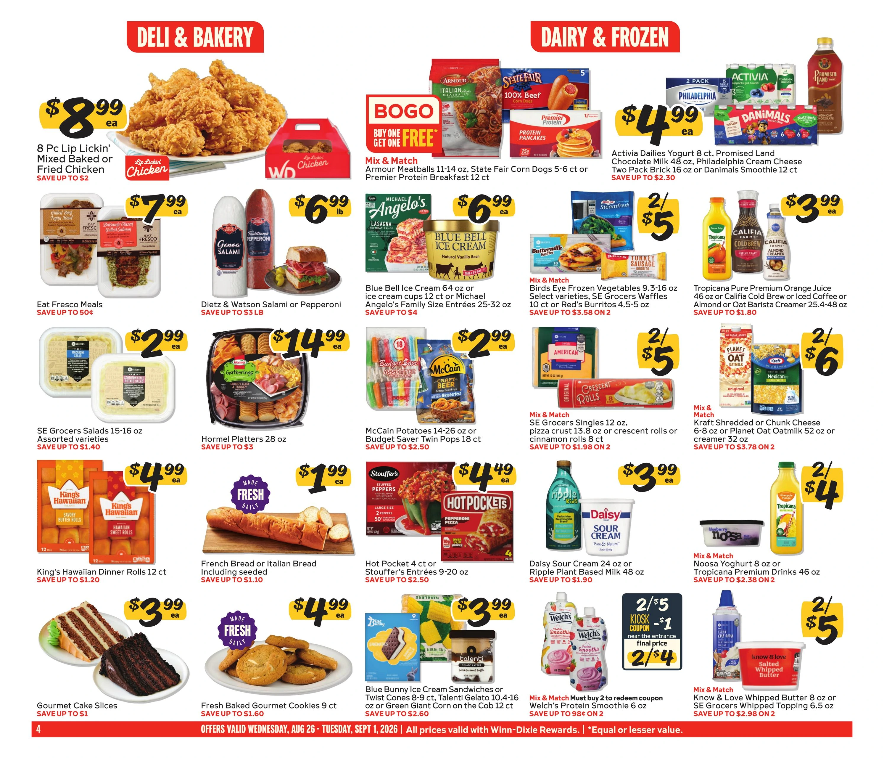Winn-Dixie Weekly Circular - Page 4
