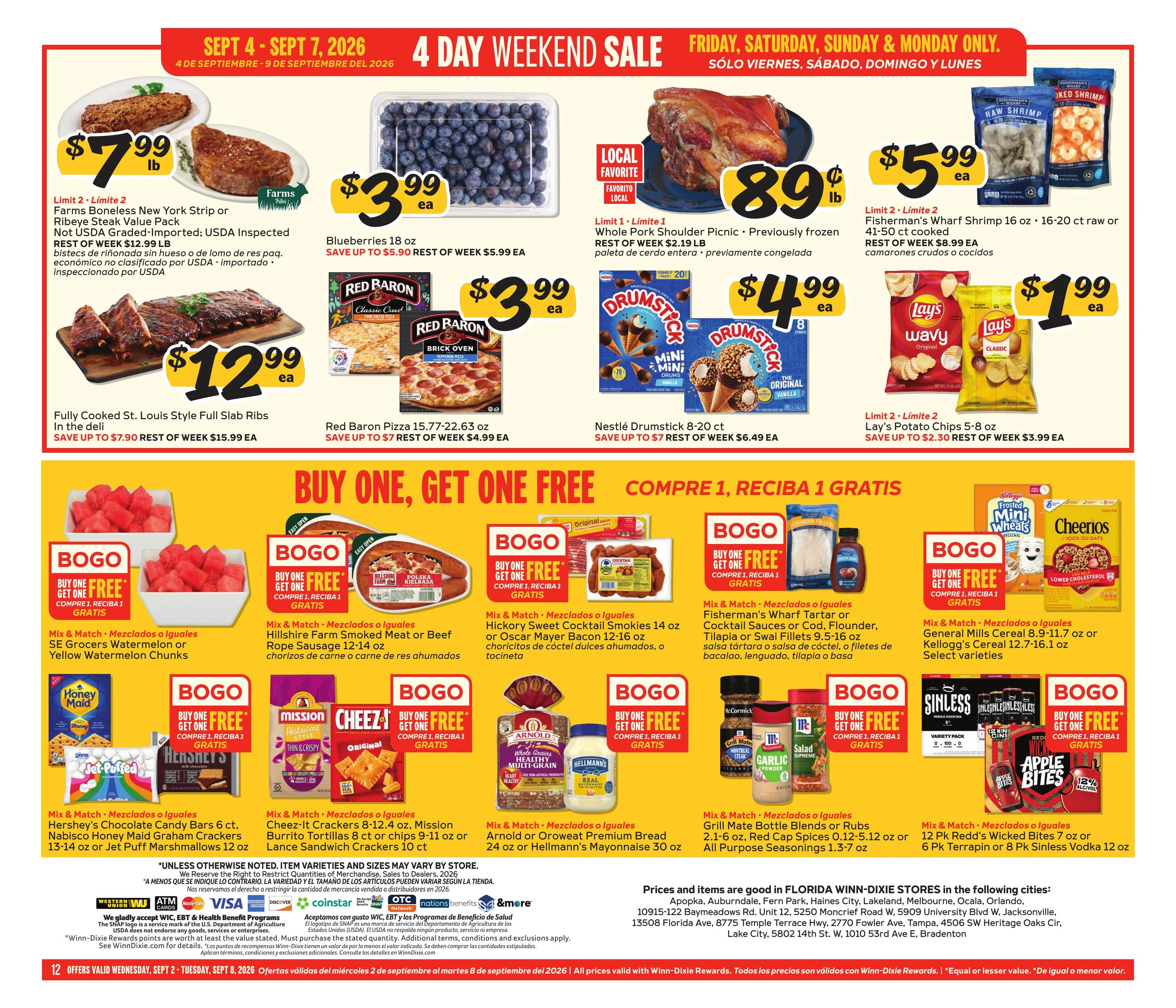 Winn-Dixie Weekly Circular - Page 12